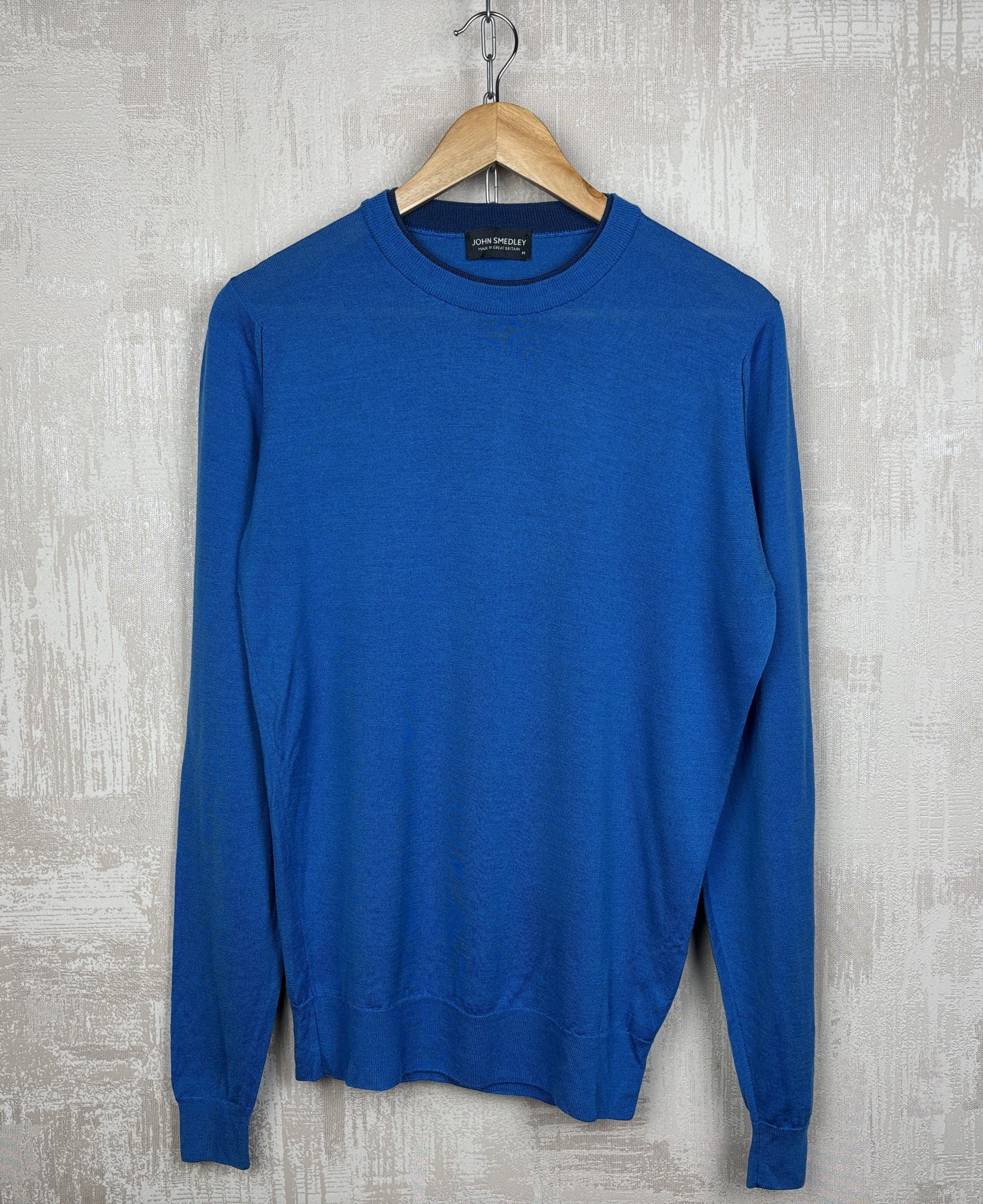 John Smedley John Smedley Merino Wool Sweater Crew Neck Size US M / EU 48-50 / 2 - 2 Thumbnail