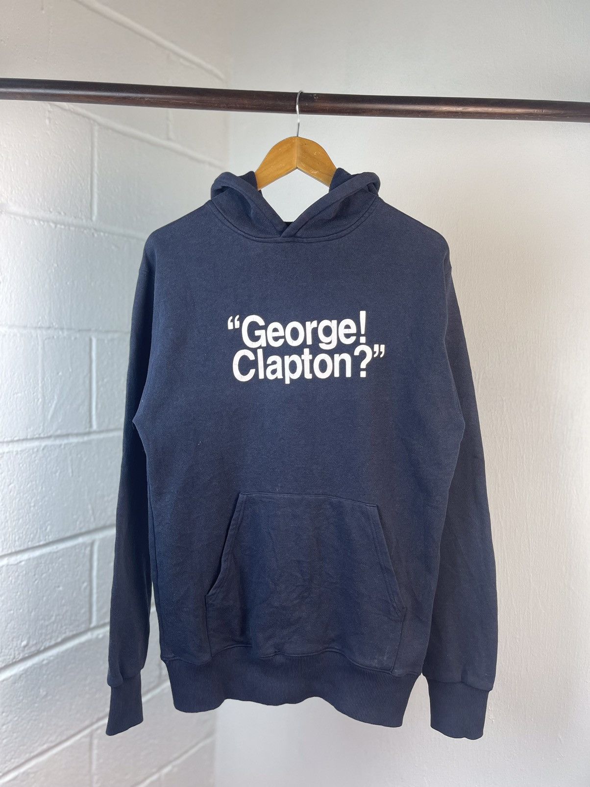 Hysteric Glamour 90s Hysteric Glamour “George!Clapton?” Hoodie Size US M / EU 48-50 / 2 - 1 Thumbnail