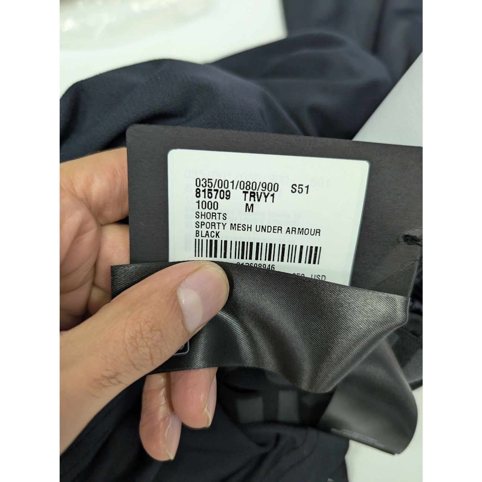 Balenciaga × Under Armour o1rshd1 Sporty Mesh Under Armour Shorts in Black Size US 32 / EU 48 - 22 Thumbnail