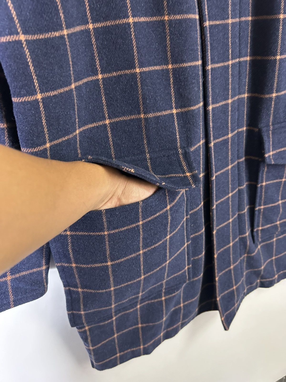 Versace ⚡️Vintage Luxury Versace Wool Flannel Hoodie Zipper Jacket Size US M / EU 48-50 / 2 - 6 Thumbnail