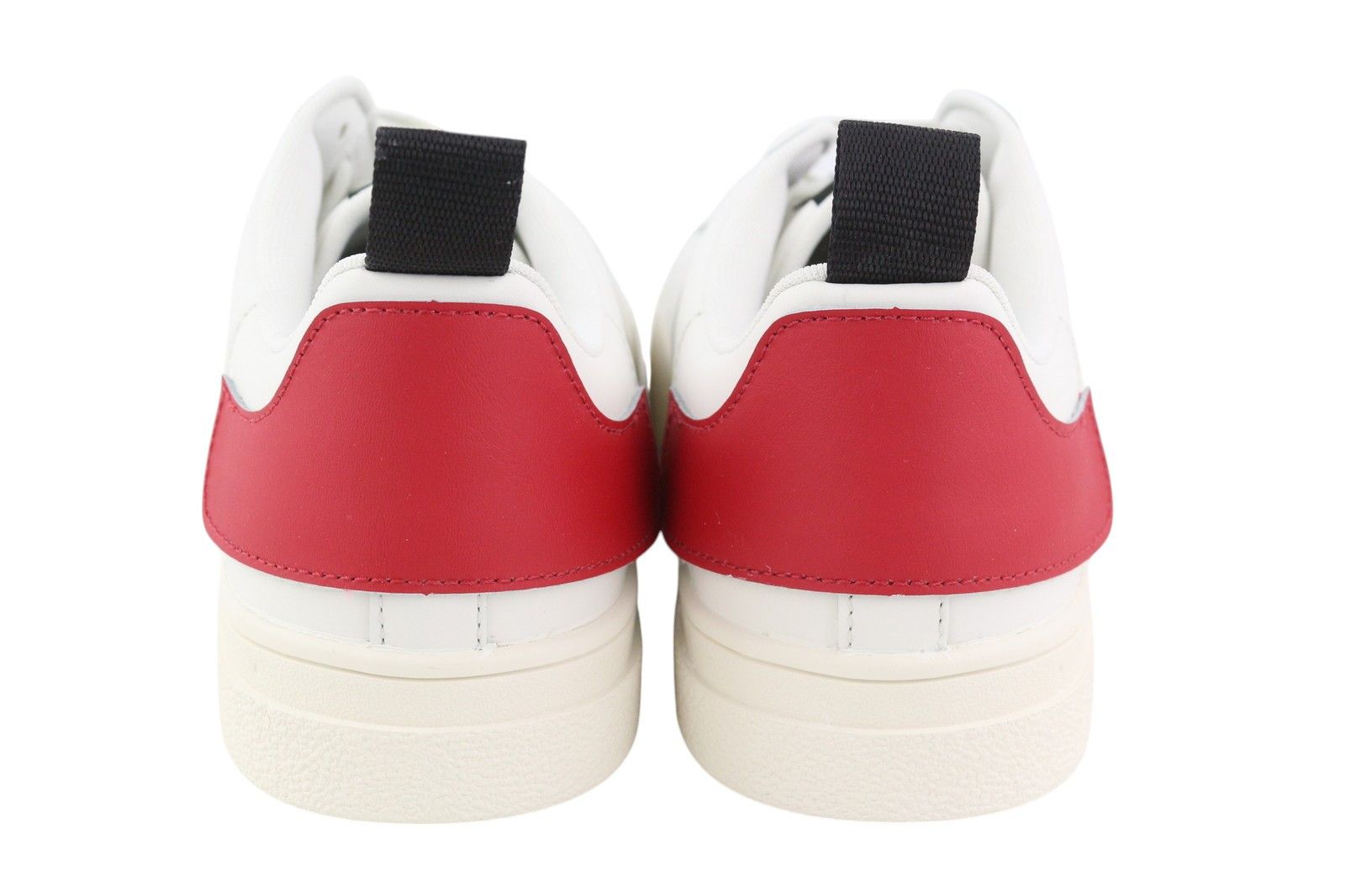 Diesel S-CLEVER LOW LACE EU44.5 White Red Leather 41561 Size US 11.5 / EU 44-45 - 6 Thumbnail