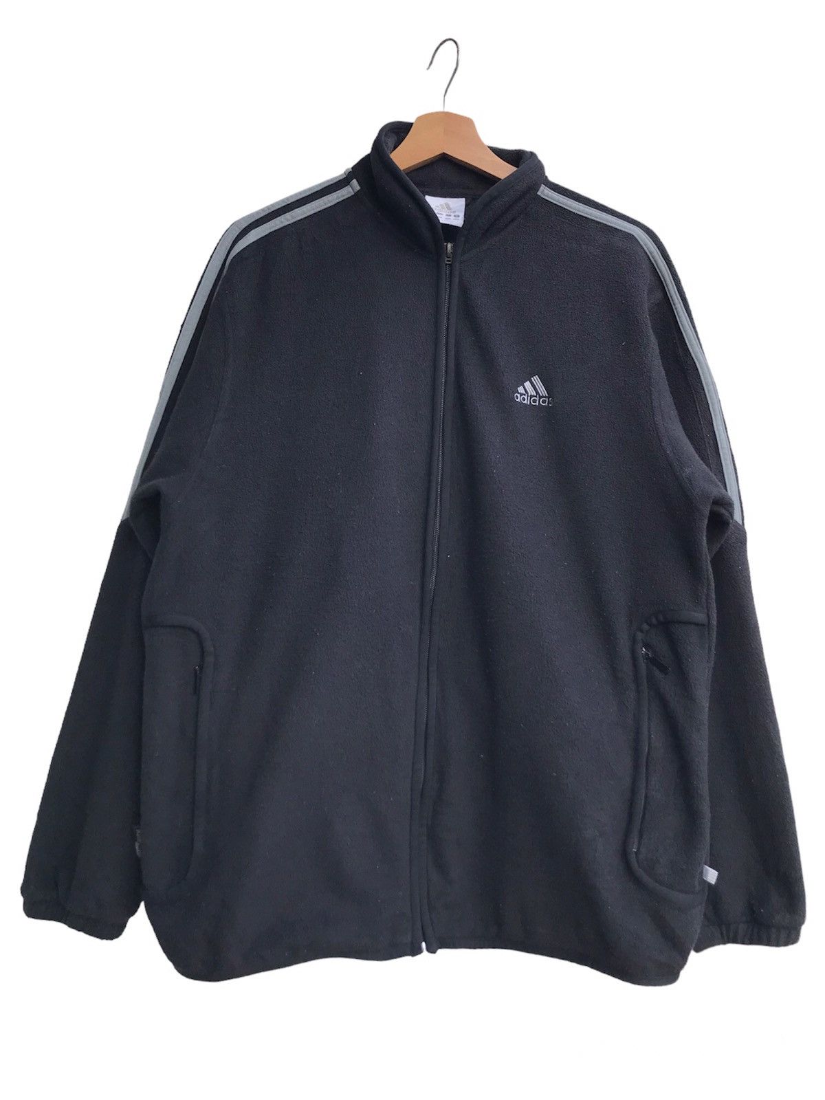 Adidas × Vintage Vintage Adidas Fleece Jacket Size US M / EU 48-50 / 2 - 1 Thumbnail