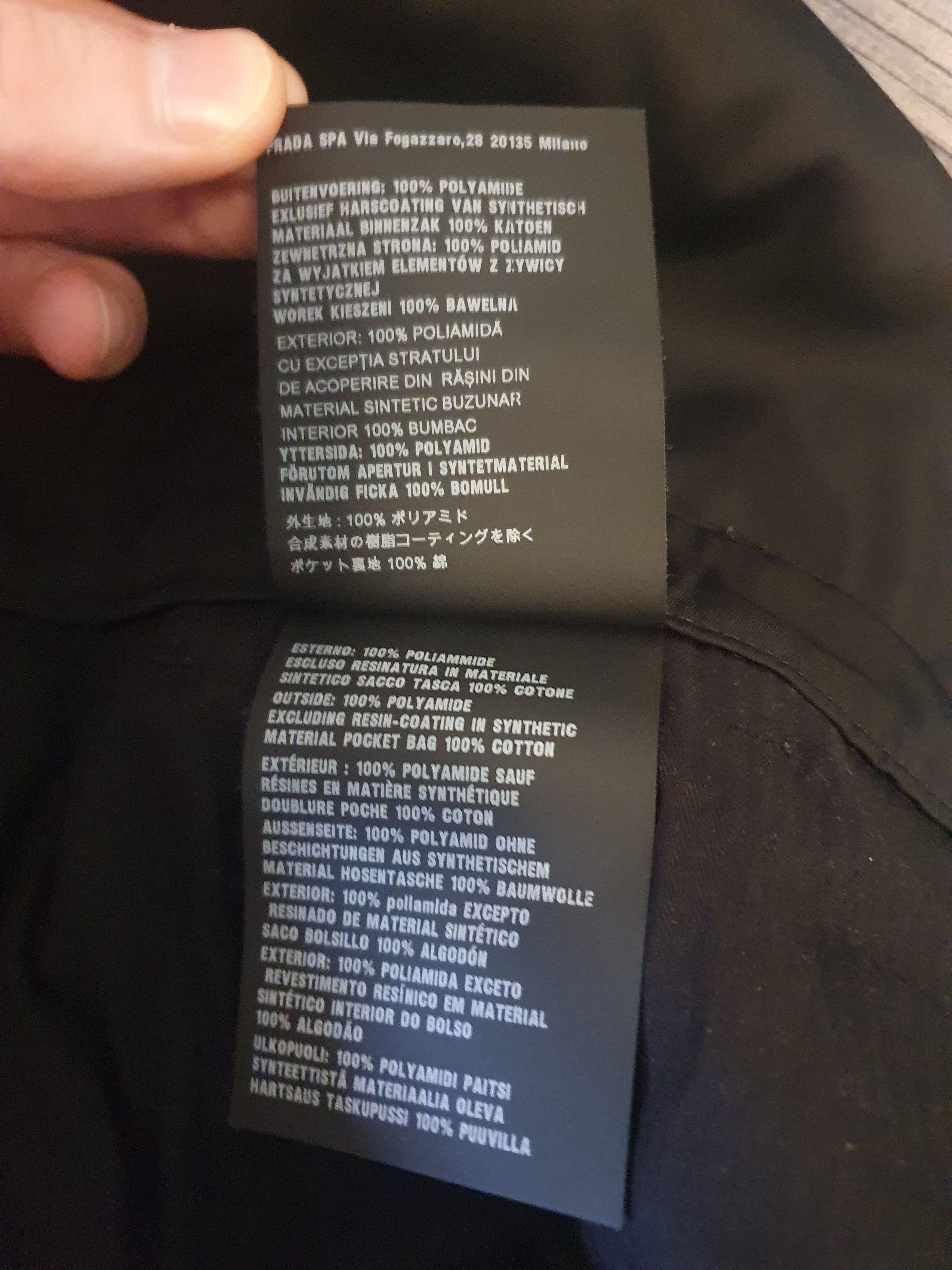 Prada Prada Black Gabardine Zip Trousers ‘19 Size US 34 / EU 50 - 8 Thumbnail