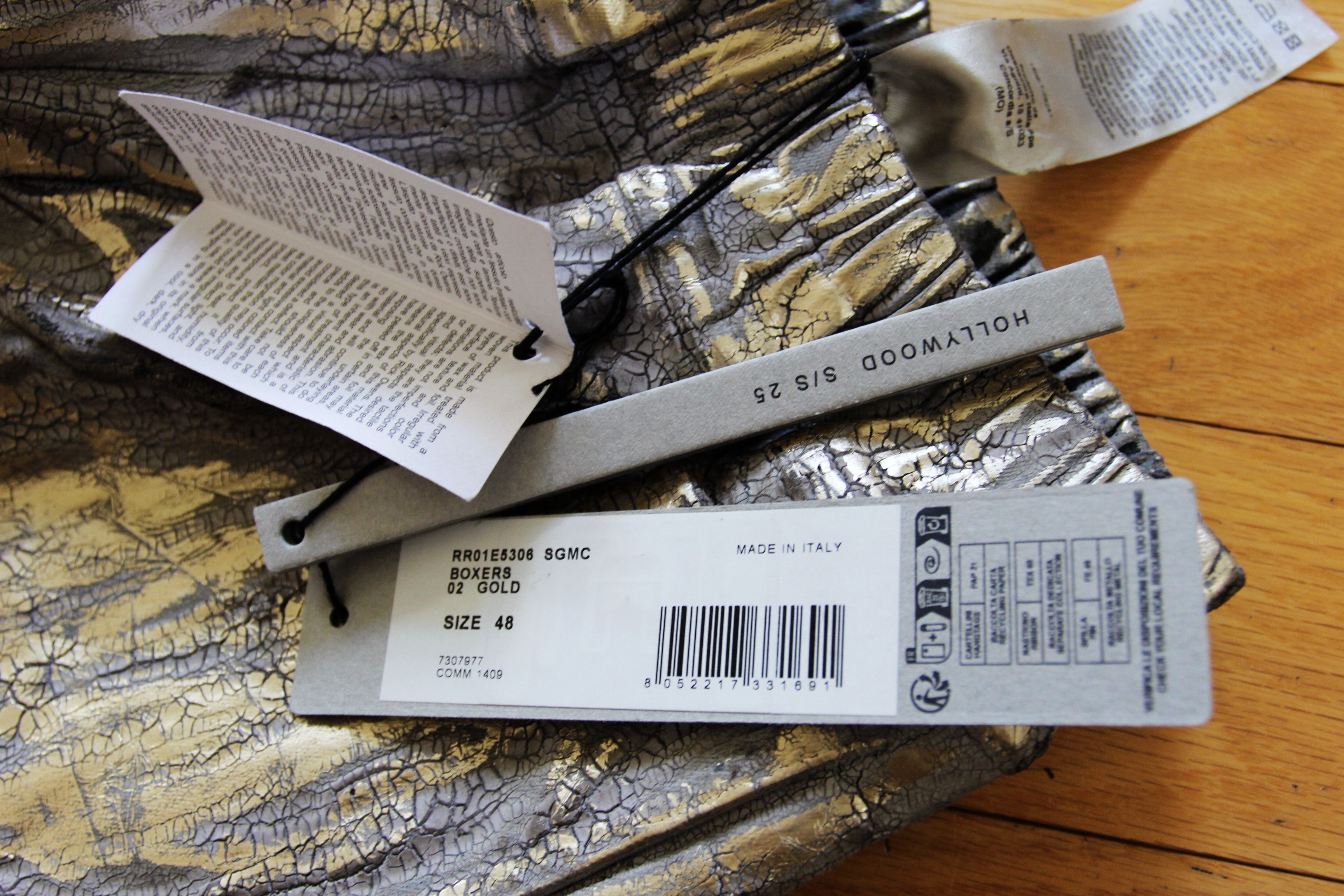 Rick Owens BNWT SS25 RICK OWENS "HOLLYWOOD" MEGACRUST BOXERS SHORTS 48 Size US 32 / EU 48 - 8 Thumbnail