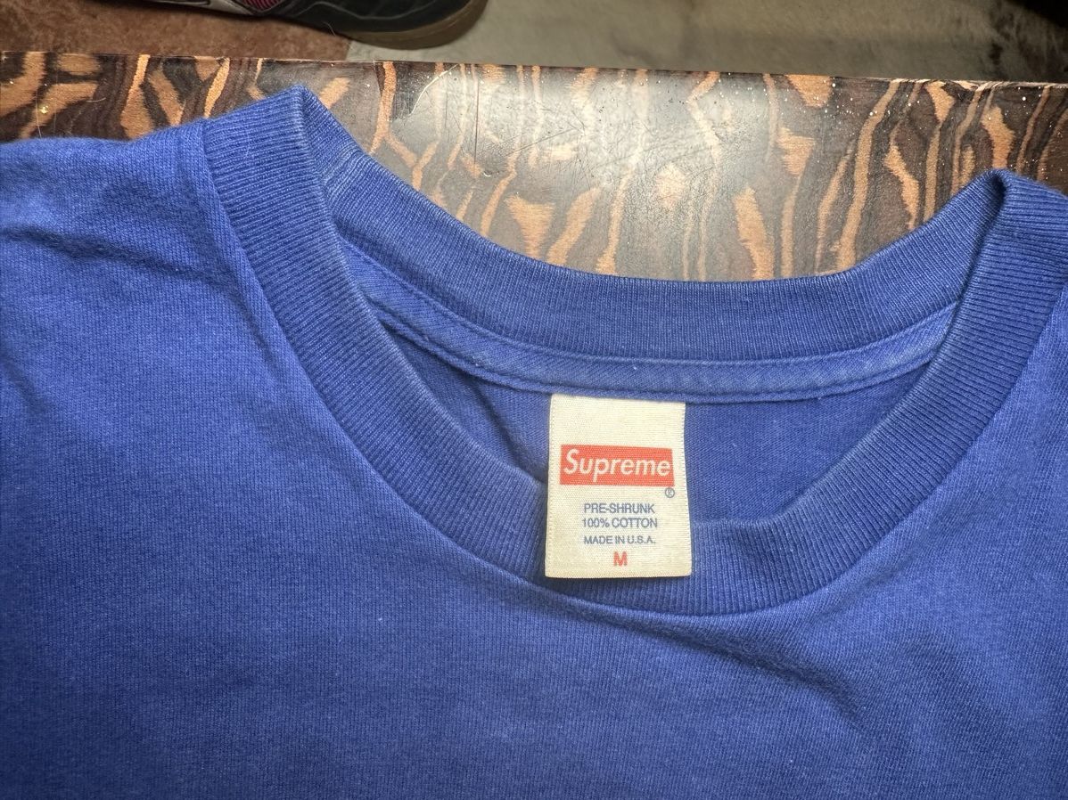 Supreme Bling Tee MEDIUM WORN