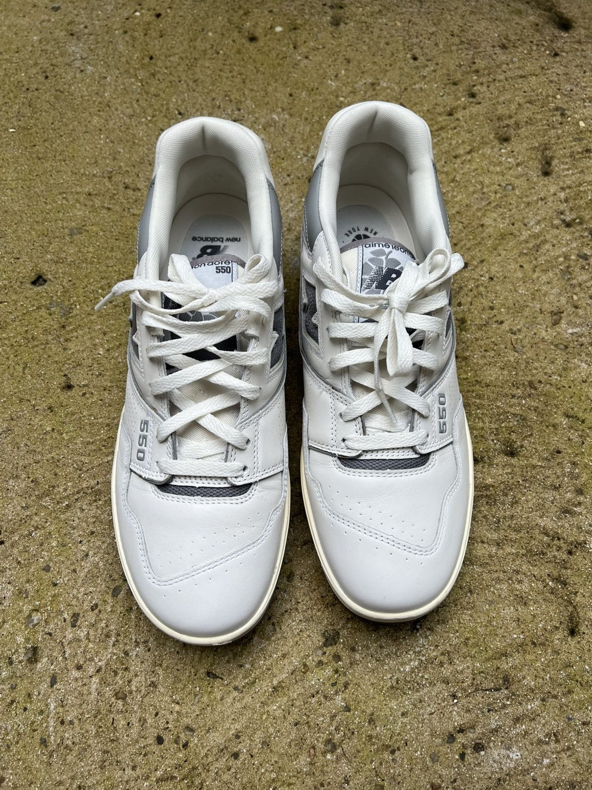 Aime Leon Dore × New Balance Aime Leon Dore New Balance 550 Grey Size US 11 / EU 44 - 3 Thumbnail