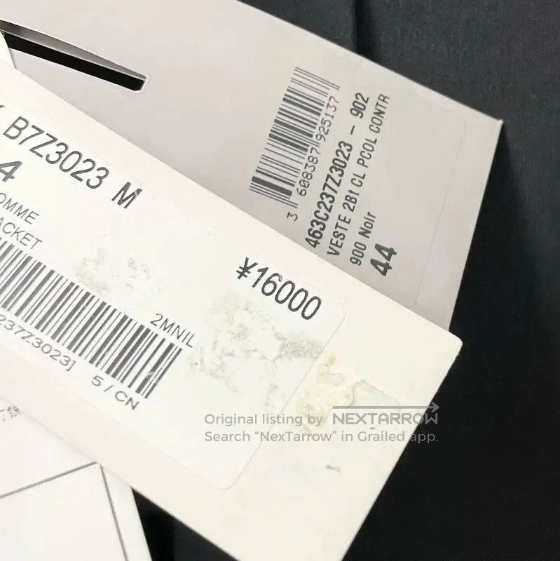 Dior Dior Black Wool Men's Outerwear . Size US S / EU 44-46 / 1 - 7 Thumbnail