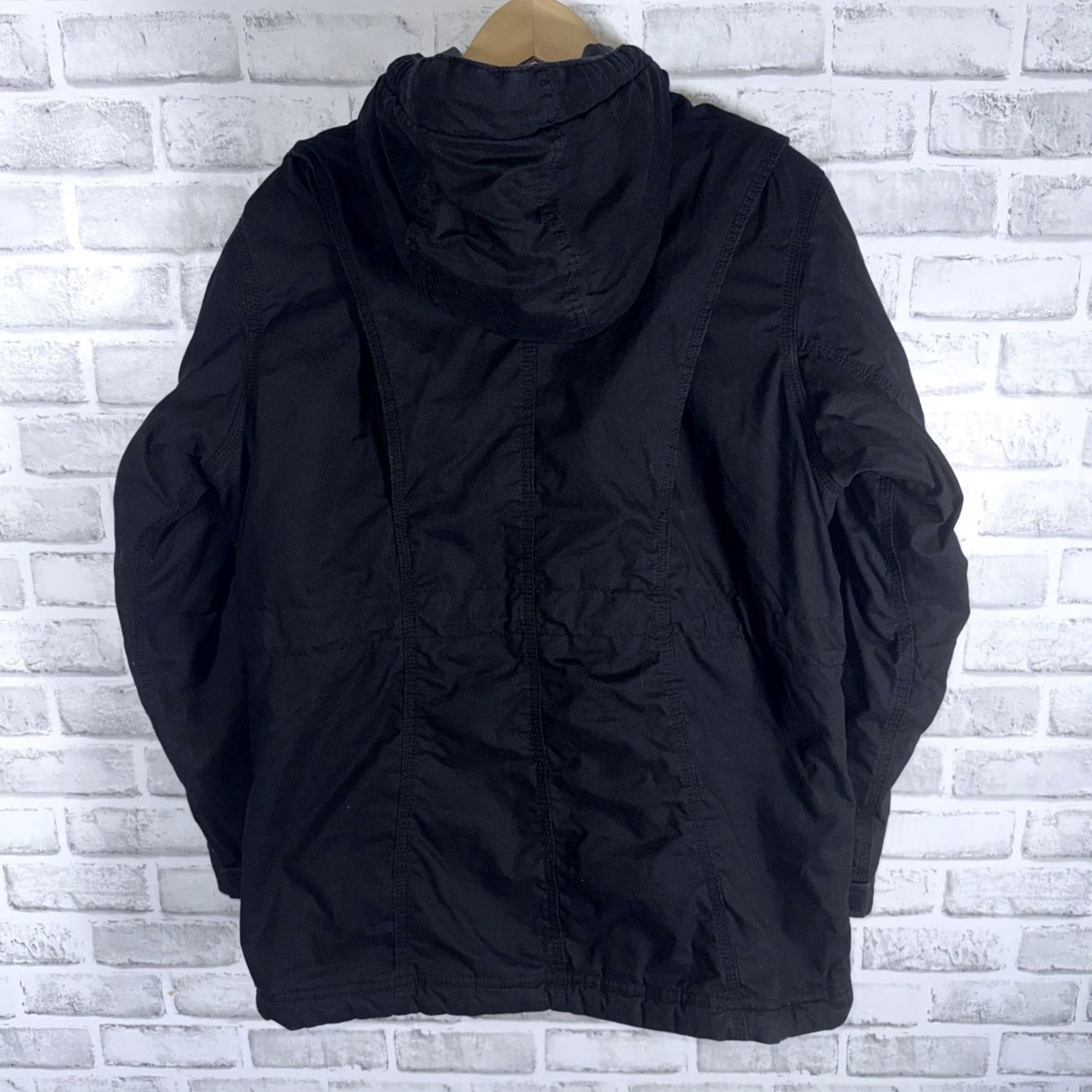 Vintage Berne Black Heavy Quilt Lined Hooded Jacket Mens Size M Size US M / EU 48-50 / 2 - 3 Thumbnail