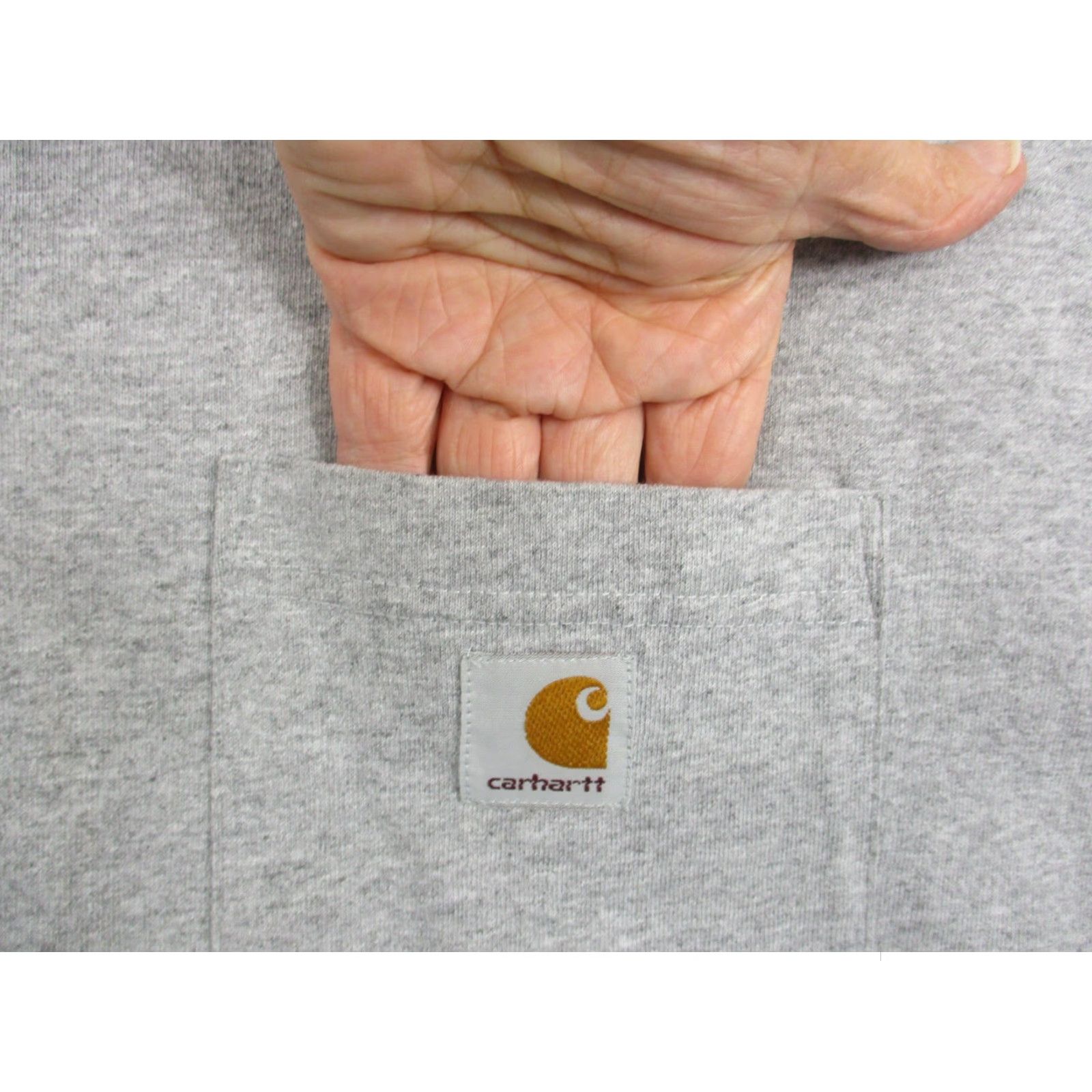 Carhartt Carhartt Mens 3XL Shirt Long Sleeve Henley Pocket Original Fit K128 Work Size US XXL / EU 58 / 5 - 3 Thumbnail