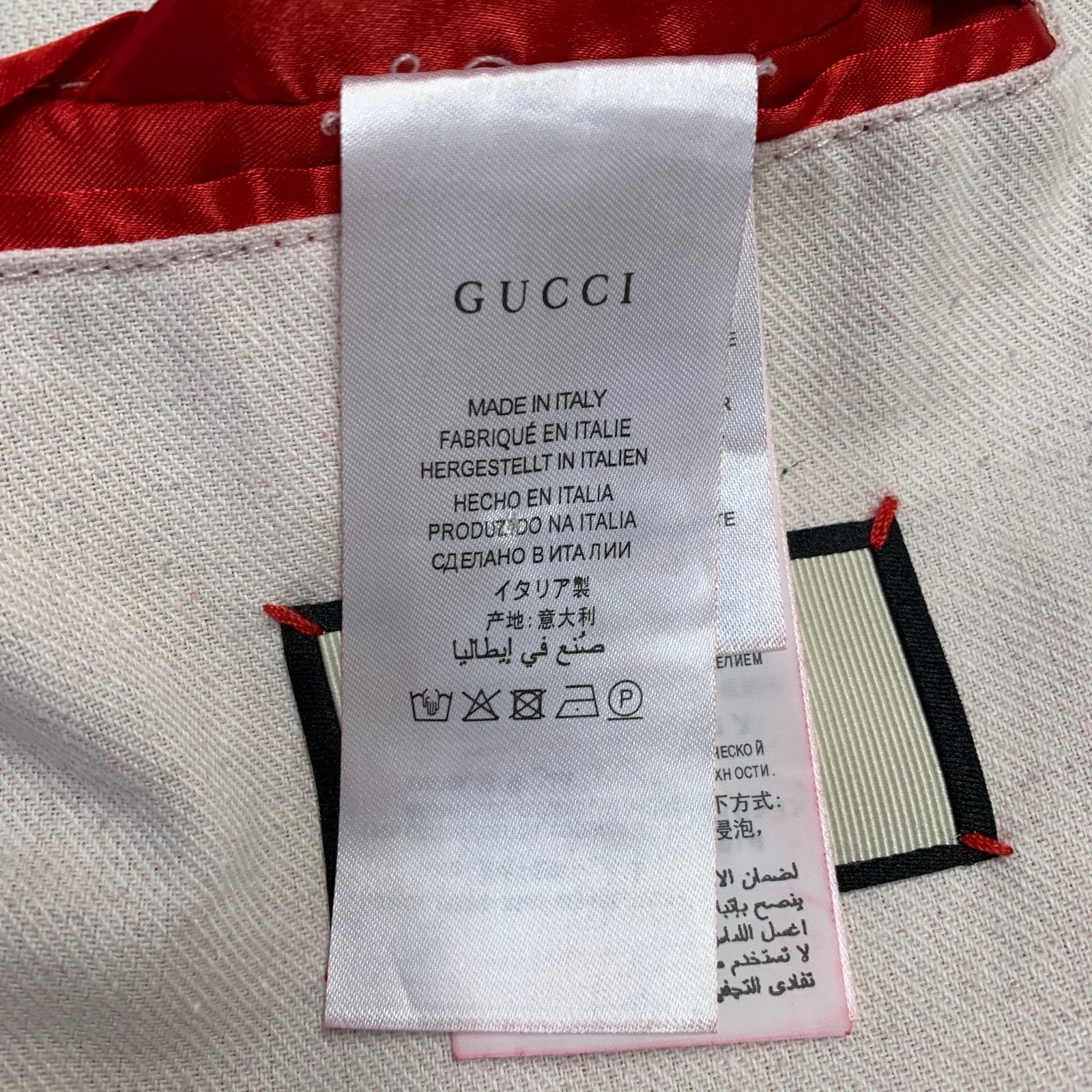 Gucci Hollywood Grey Painted Cotton Distressed Studded Denim Size US M / EU 48-50 / 2 - 9 Thumbnail