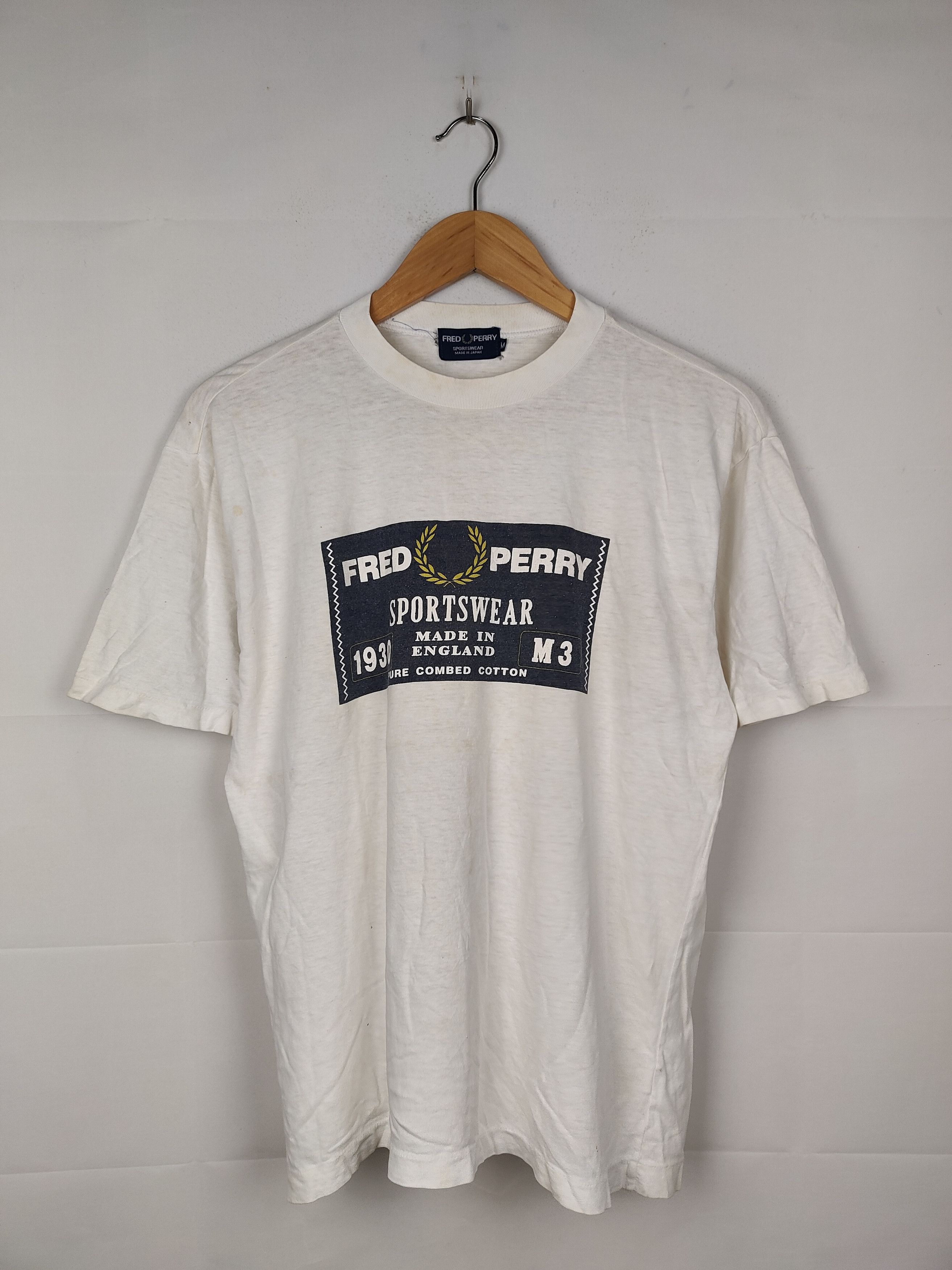 Fred Perry Vintage Rusted Fred Perry Big Logo Shirt Size US M / EU 48-50 / 2 - 1 Thumbnail