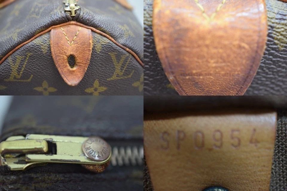Louis Vuitton Auth Louis Vuitton Speedy 30 Hand Bag Monogram Canvas M41526 Size ONE SIZE - 8 Thumbnail