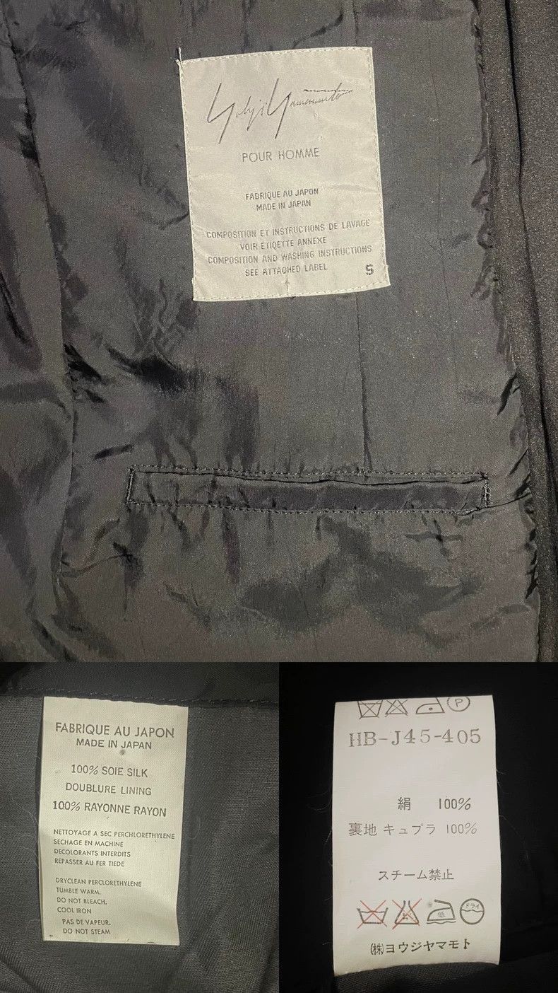 Yohji Yamamoto YohjiYamamoto 95ss Show Bukowski silk hand stitched tattooe Size US S / EU 44-46 / 1 - 6 Thumbnail