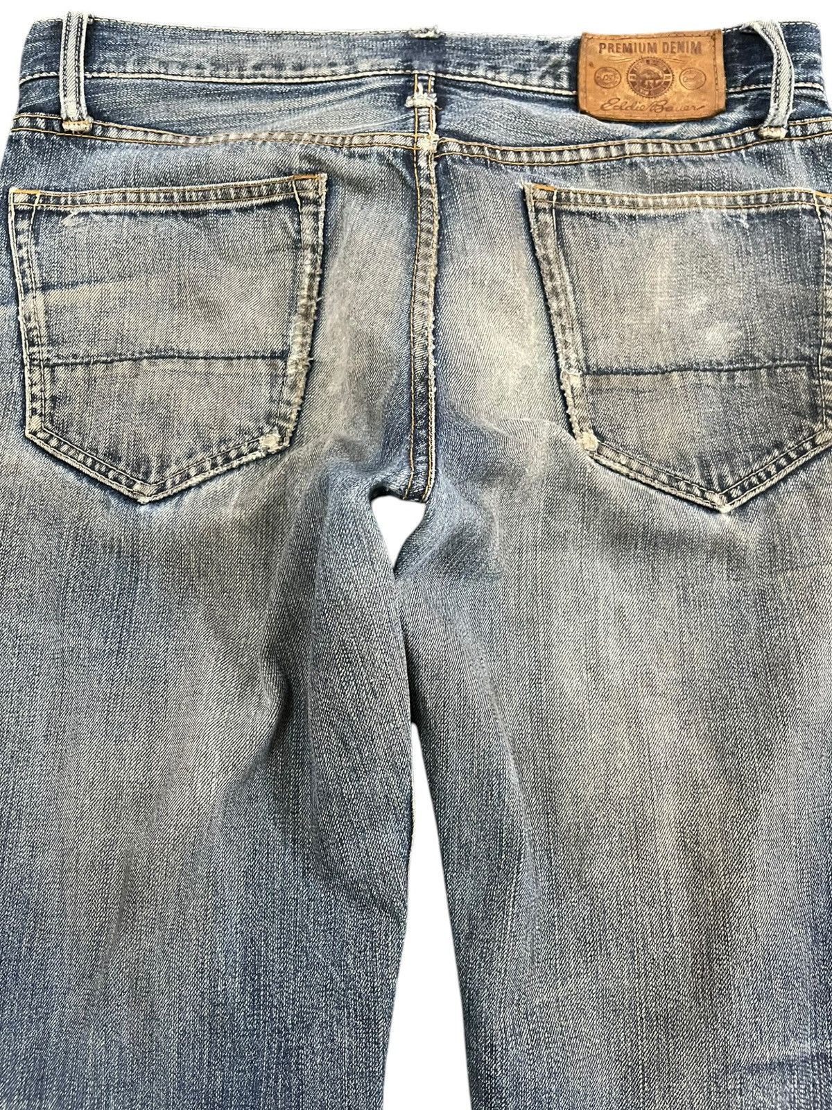 Eddie Bauer × Japanese Brand Vintage Eddie Bauer Mudwash Distressed Denim Size US 34 / EU 50 - 6 Thumbnail