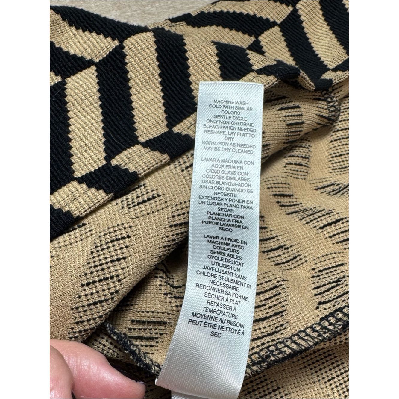 Chicos Chico's Chevron Open Front Cardigan Size 3 US XL Size XL / US 12-14 / IT 48-50 - 9 Thumbnail