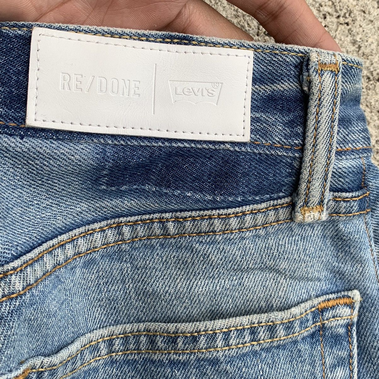 Levi's Vintage Clothing Vintage Levis Re/Done USA Wide Baggy Distressed Jeans W24 Size 24" / US 00 / IT 34 - 18 Thumbnail