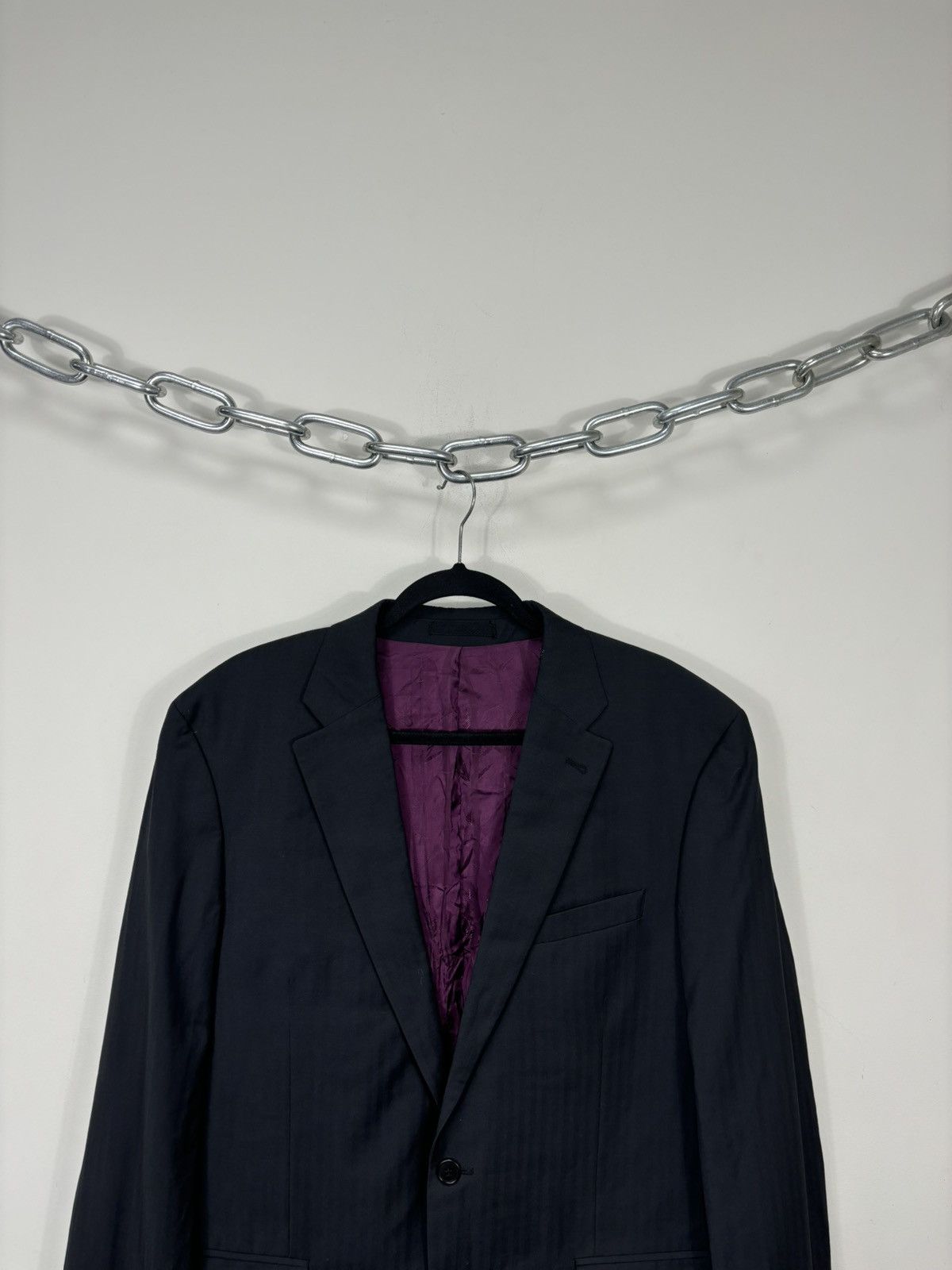 Kenzo Kenzo Homme 2-Button Formal Luxury Wool Blazer Jacket Size 46R - 4 Thumbnail