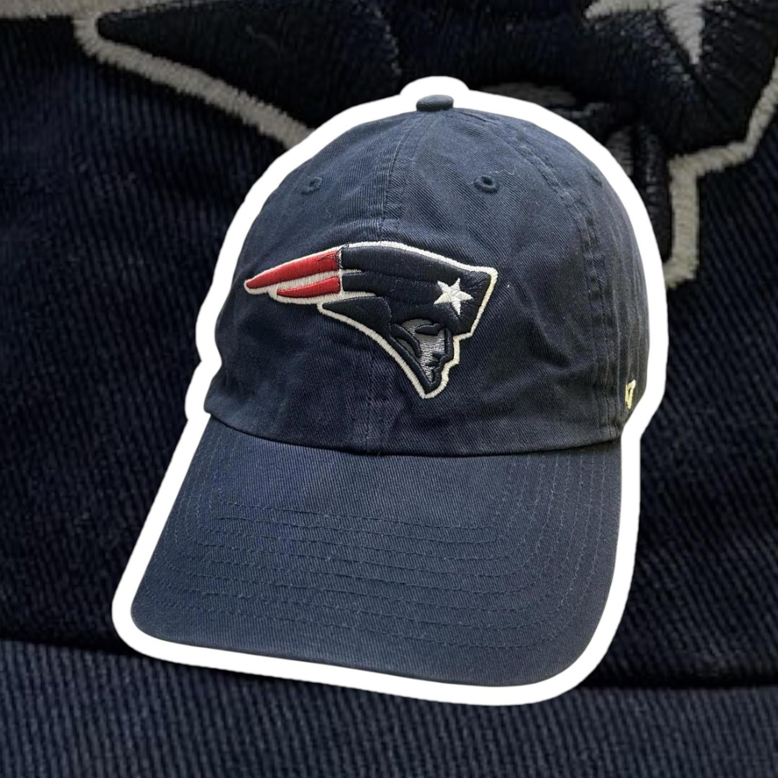 47 47 Brand New England Patriots Navy Cap Size ONE SIZE - 1 Thumbnail