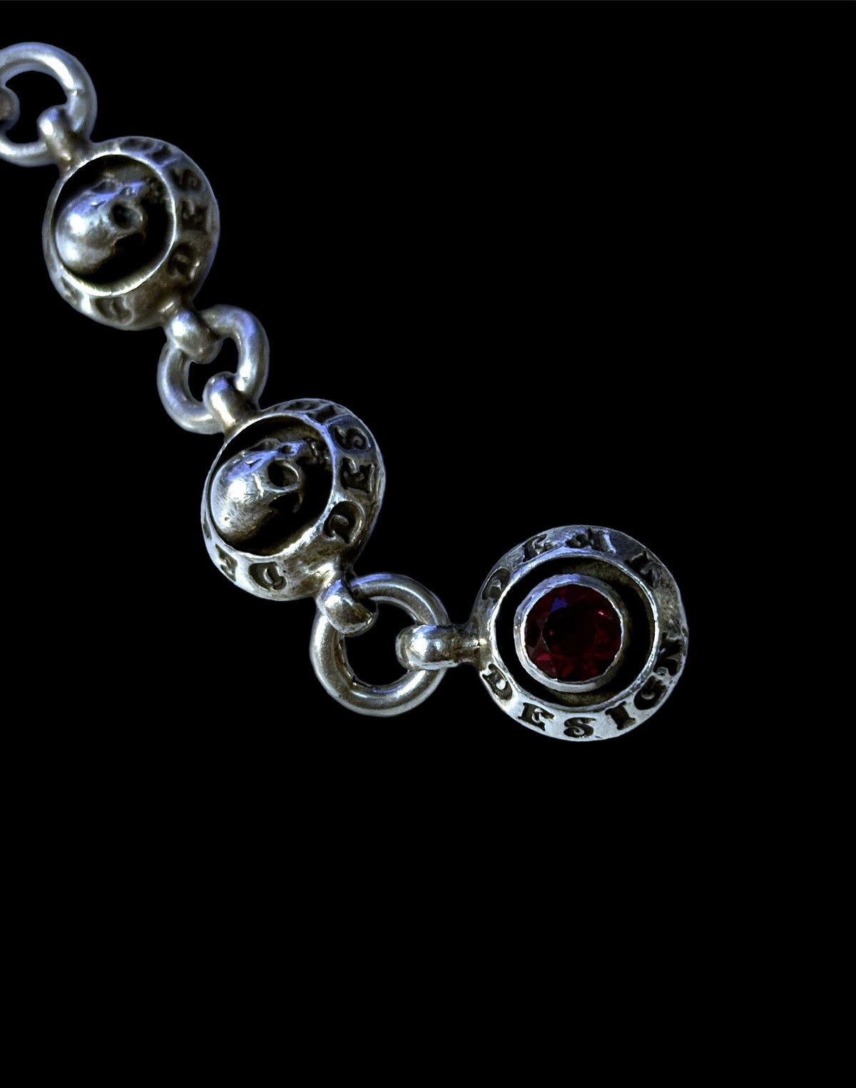 Deal Design Deal Design .925 Silver Eight Ball Bracelet Size ONE SIZE - 5 Thumbnail