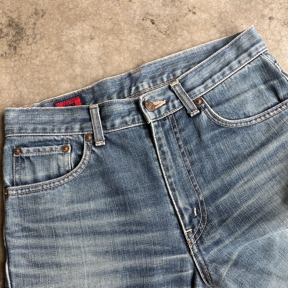 Edwin 🔥Vintage Edwin 503 Stoned Washed Ripped Distress Denim Jeans Size US 29 - 10 Thumbnail