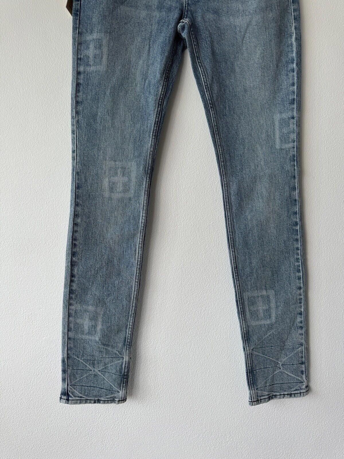 Ksubi Ksubi mens denim jean van winkle 32 blue buzzed dollar box Size US 32 / EU 48 - 3 Thumbnail
