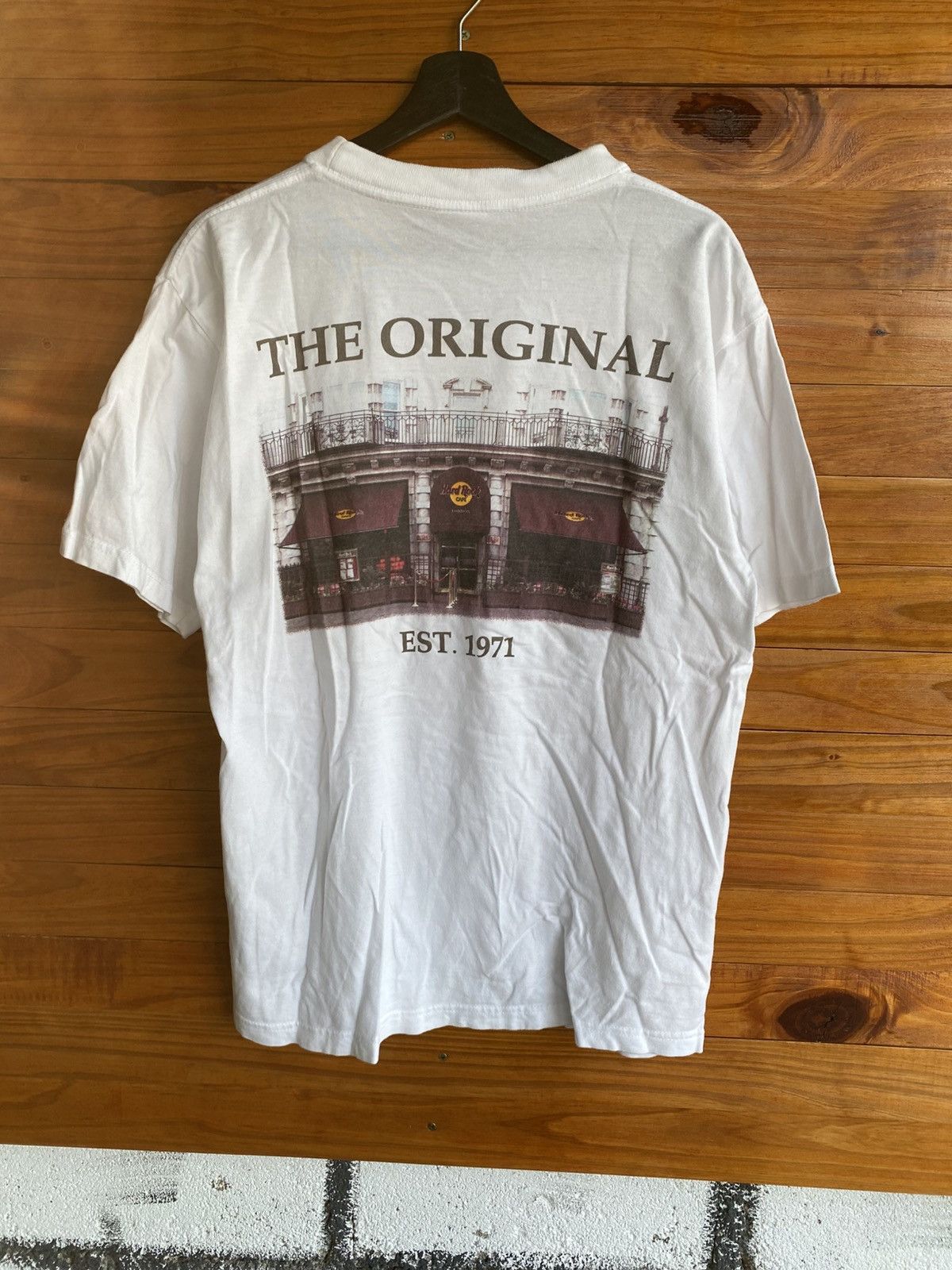 Hard Rock Cafe Vintage Hard Rock Café London “The Original” T-Shirt – 1990s Size US M / EU 48-50 / 2 - 3 Thumbnail