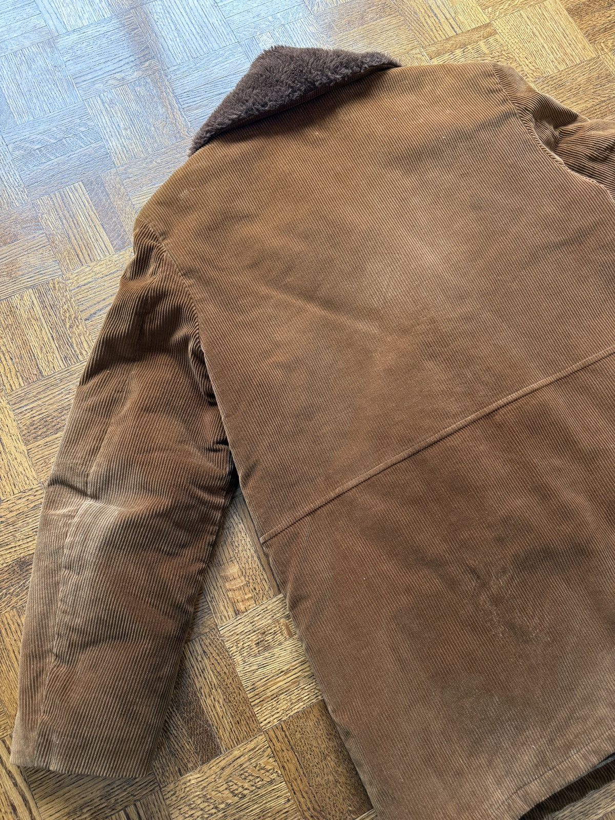 Vintage Vintage 70s Sears Outerwear Corduroy Faux Fur Coat Size US L / EU 52-54 / 3 - 8 Thumbnail