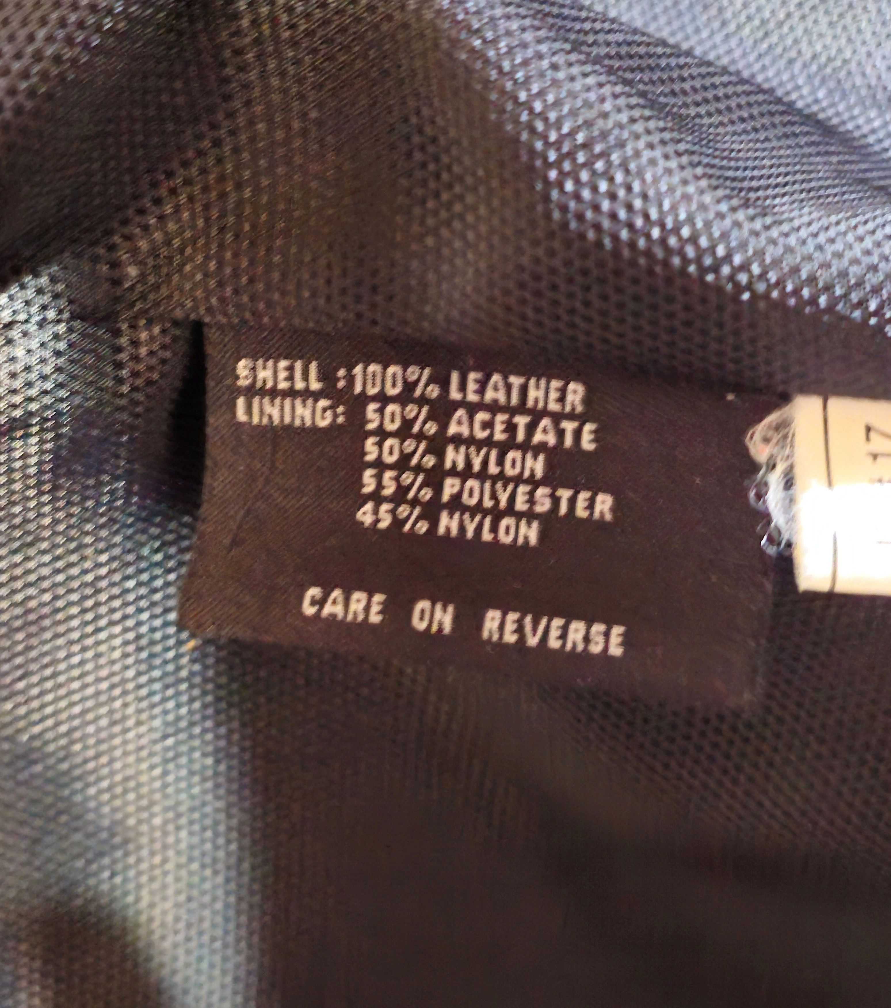 Other Siena Studio 100% Genuine Leather Lined Black Jacket size M Size M / US 6-8 / IT 42-44 - 6 Thumbnail