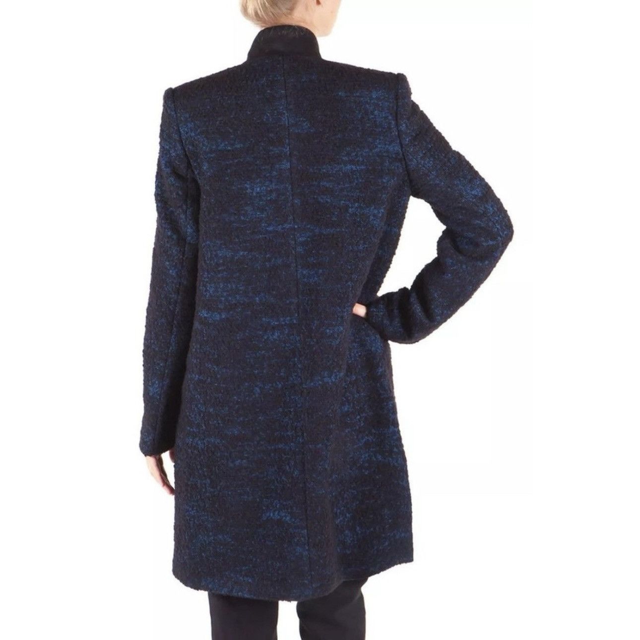 Stella McCartney Stella McCartney 2012 Collection Navy Blue / Blue Wool Coat Size XS / US 0-2 / IT 36-38 - 7 Thumbnail