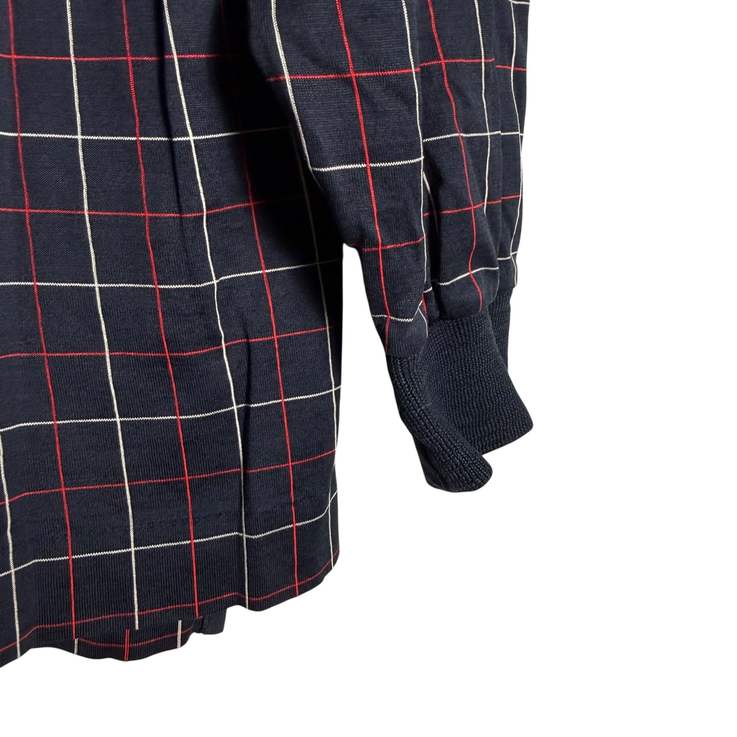 Burberry 🔥RARE🔥Vintage 90s Burberrys Nova Check L/Sleeve Polo Shirt Size US L / EU 52-54 / 3 - 4 Thumbnail