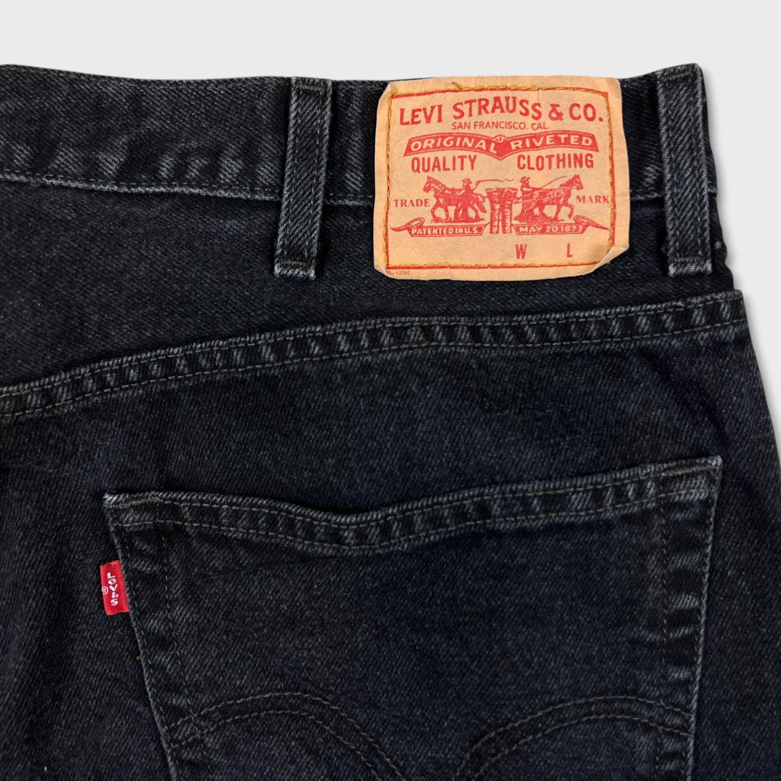 Levi's Levi's 550 Jeans 34x26 Relaxed Fit Baggy Faded Denim Pants Size US 38 / EU 54 - 7 Thumbnail