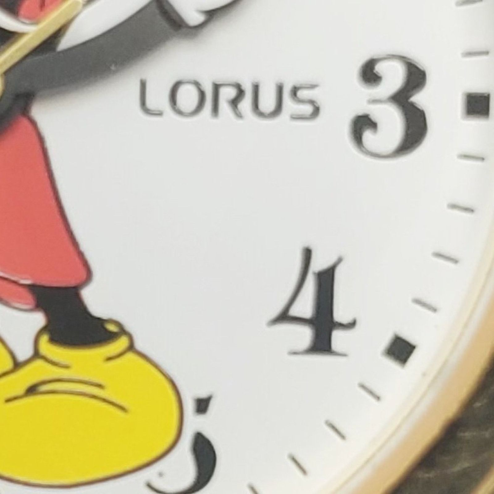 Disney Disney X Lorus Vintage Mickey Mouse Facing Left Gold Watch Size ONE SIZE - 3 Thumbnail