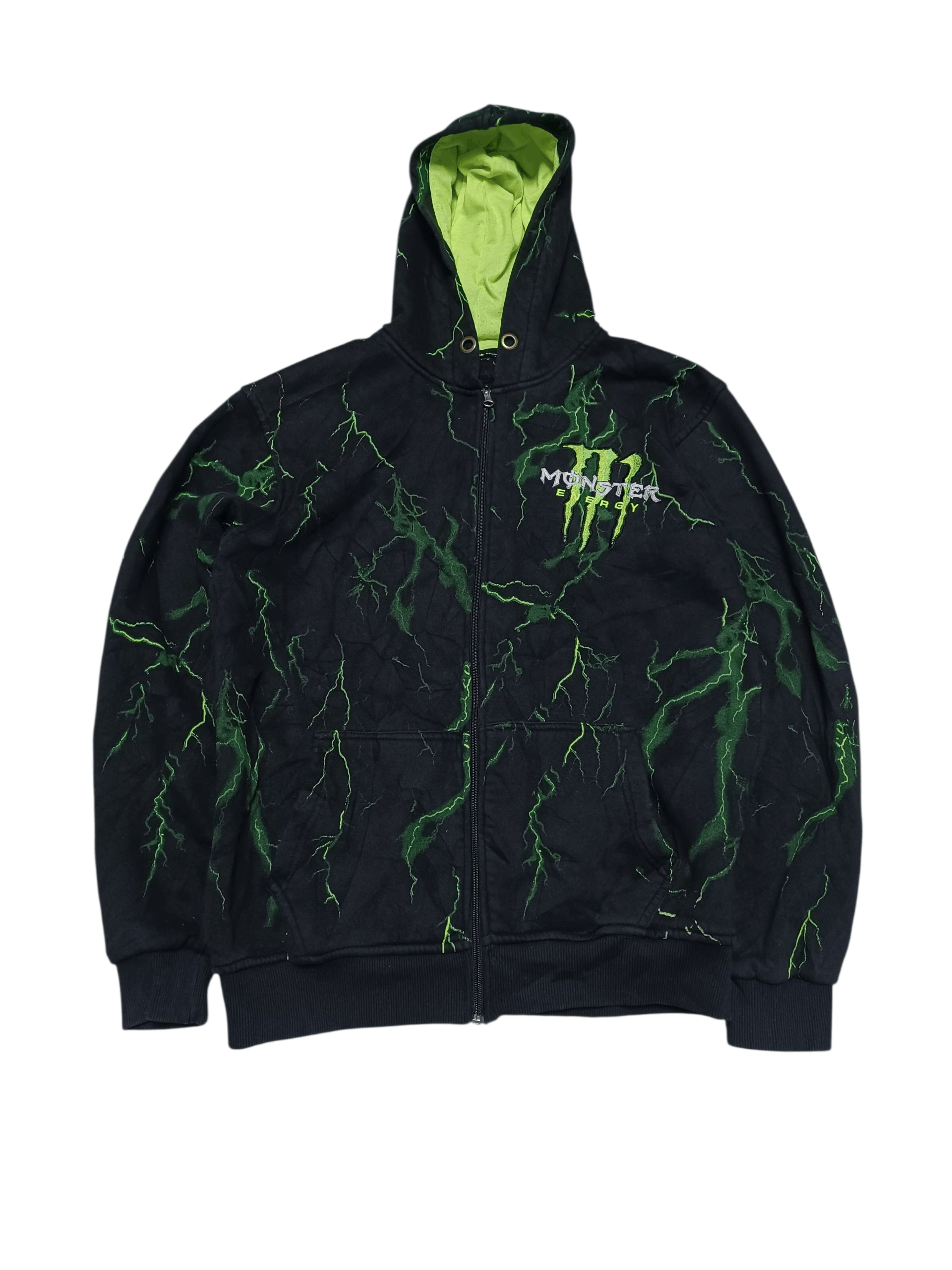 Other MONSTER ENERGY FIRE SK8 STREETWEAR RAP ZIP HOODIE Size US L / EU 52-54 / 3 - 1 Thumbnail