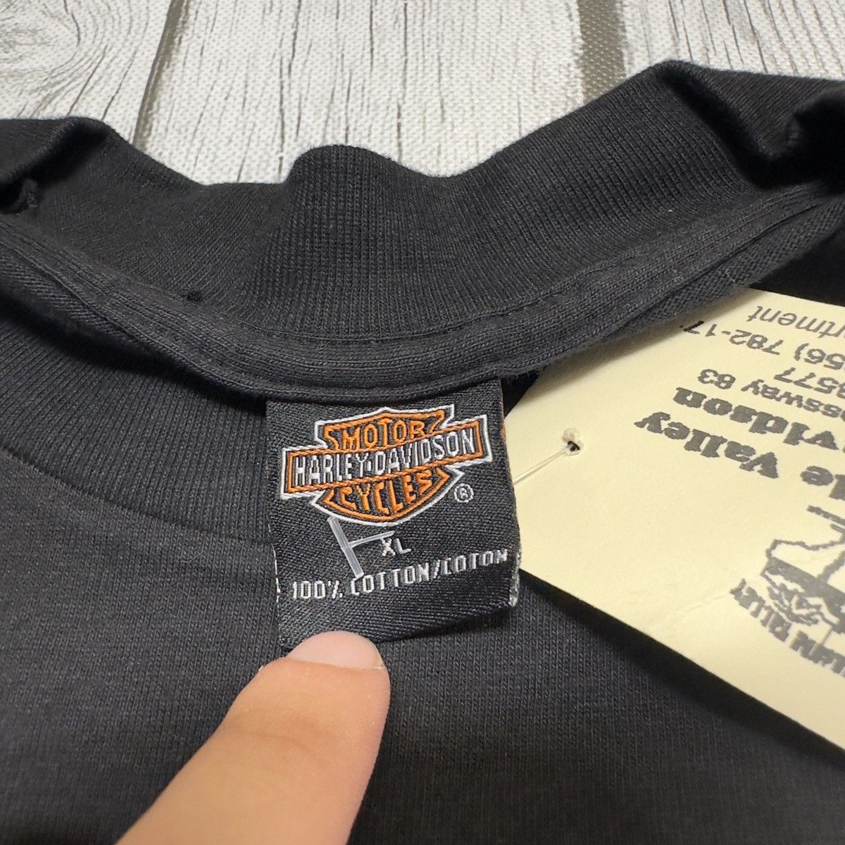 Harley Davidson × Vintage Vintage Harley Davidson tee Size US XL / EU 56 / 4 - 4 Thumbnail
