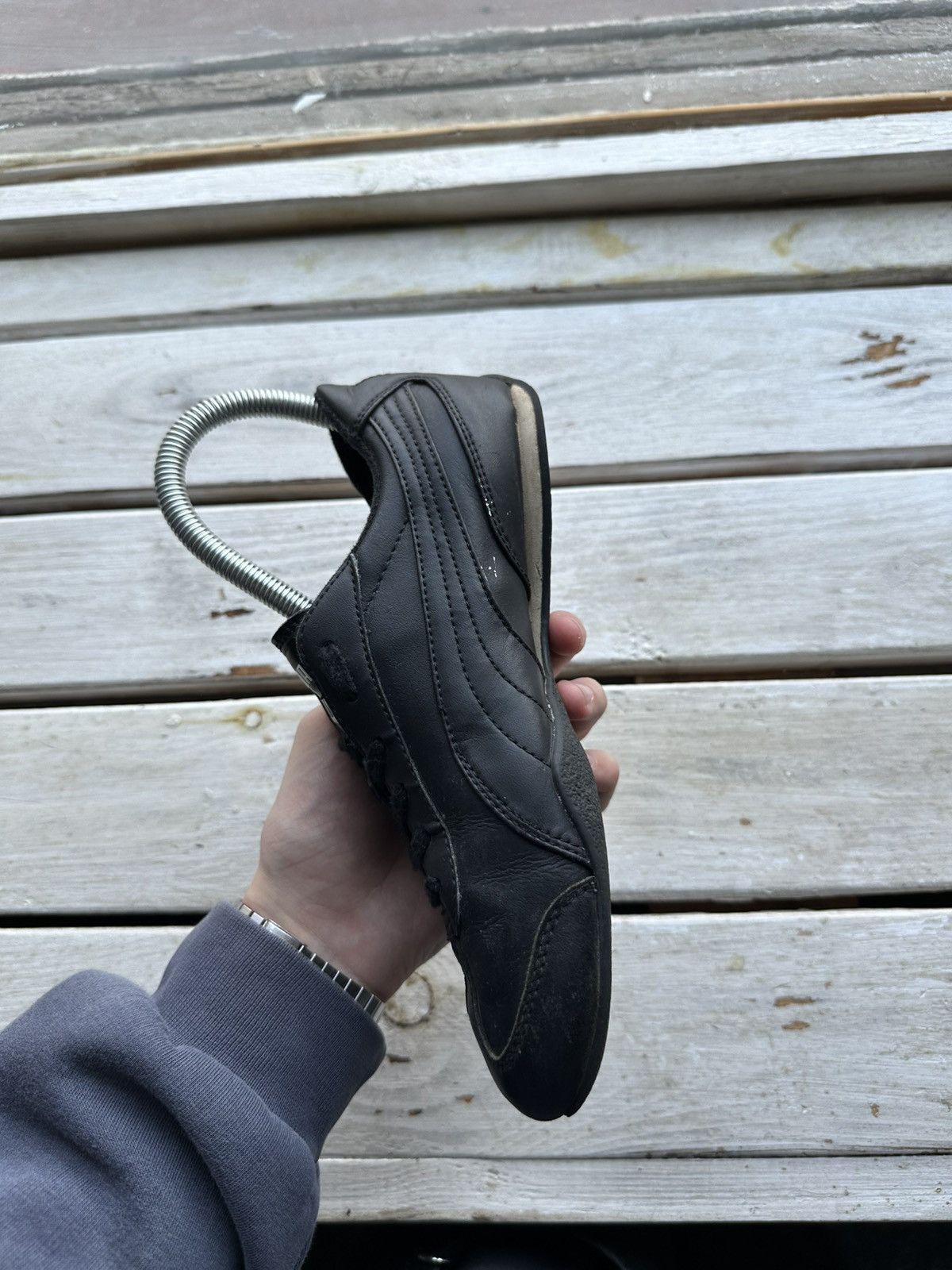 Puma 🚨RARE Puma Speed Cat Run Sneakers Vintage Style FIRE Size US 6 / IT 36 - 4 Thumbnail