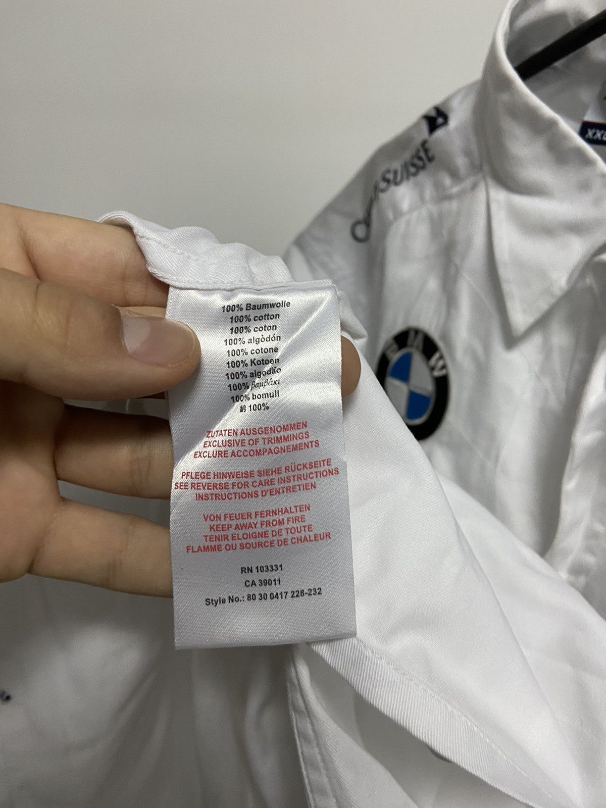 BMW × Vintage BMW Power Racing button ups Big Logo petronas Vintage Size US XXL / EU 58 / 5 - 9 Thumbnail