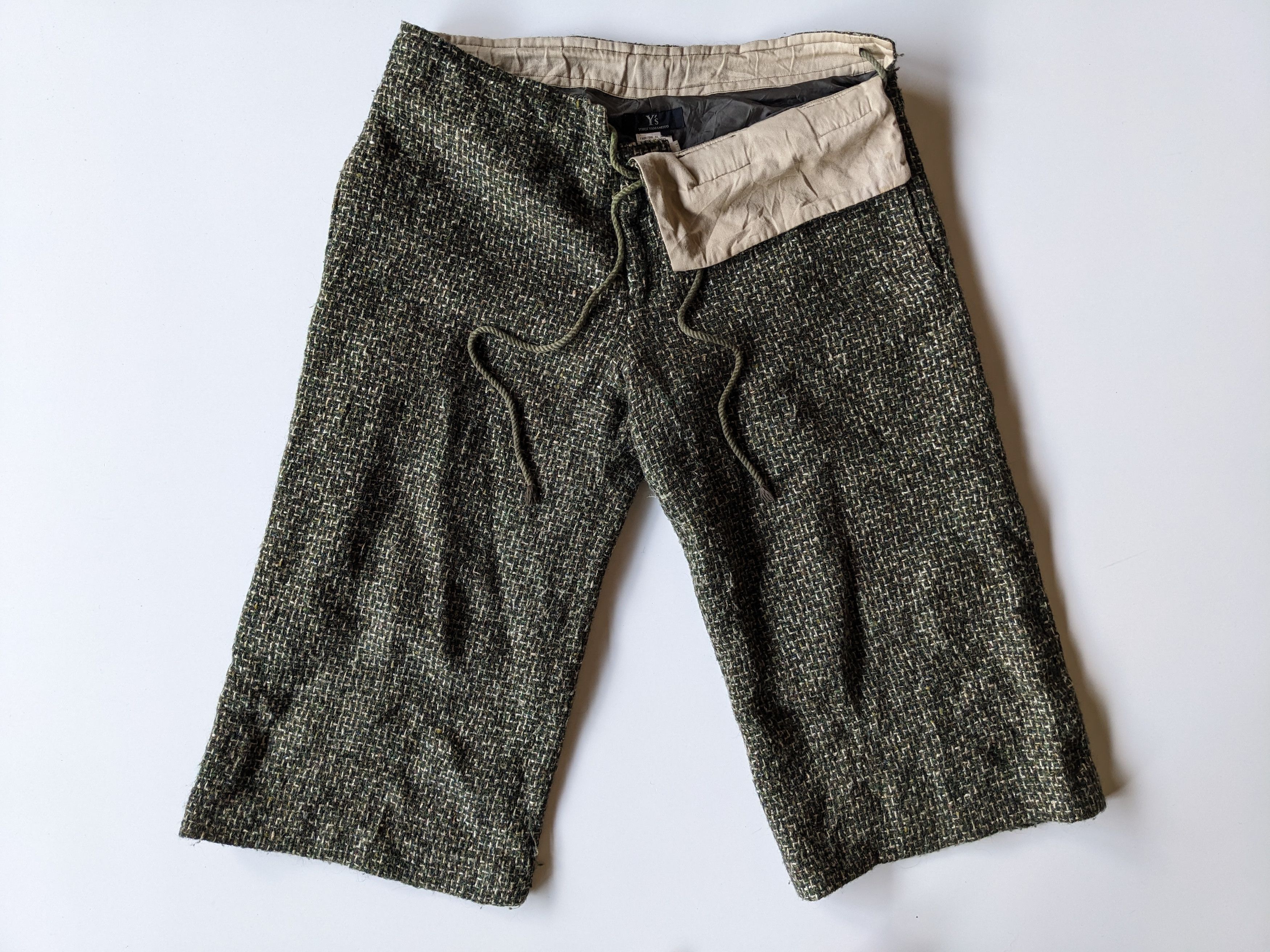 Vintage × Yohji Yamamoto Vintage Y's Yohji Yamamoto hand woven cropped Size US 36 / EU 52 - 2 Thumbnail