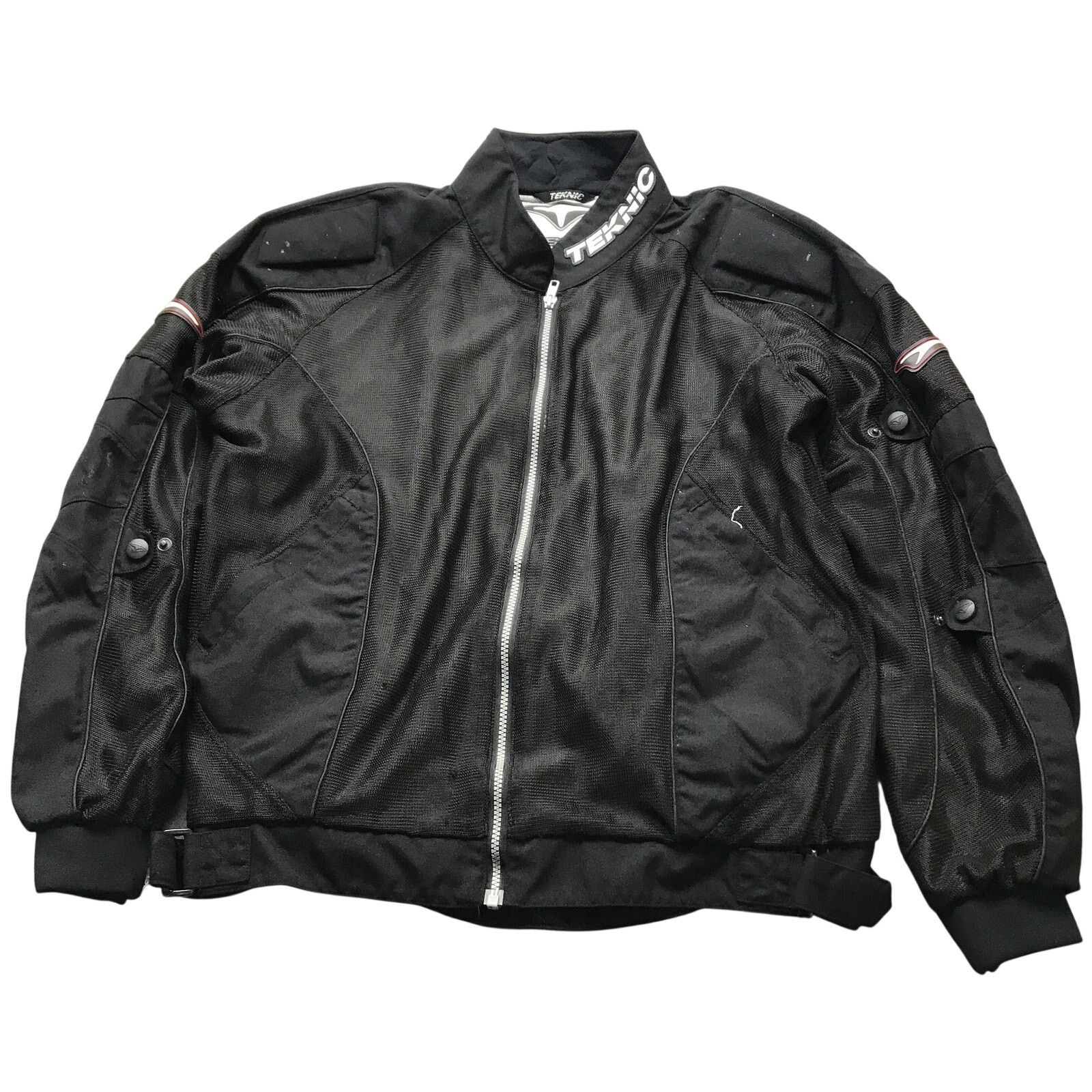 Other Teknic Mesh Lined Motorcycle Jacket Mens 46/56 XL Logo Black Size US XL / EU 56 / 4 - 1 Thumbnail