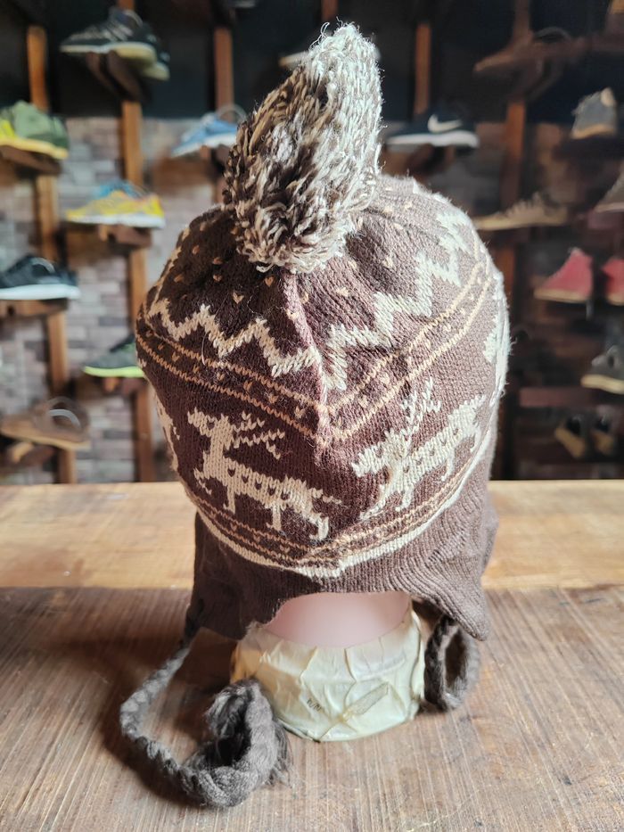 Japanese Brand Vintage Unknown Japanese Earflap Beanie Hat Size ONE SIZE - 4 Thumbnail