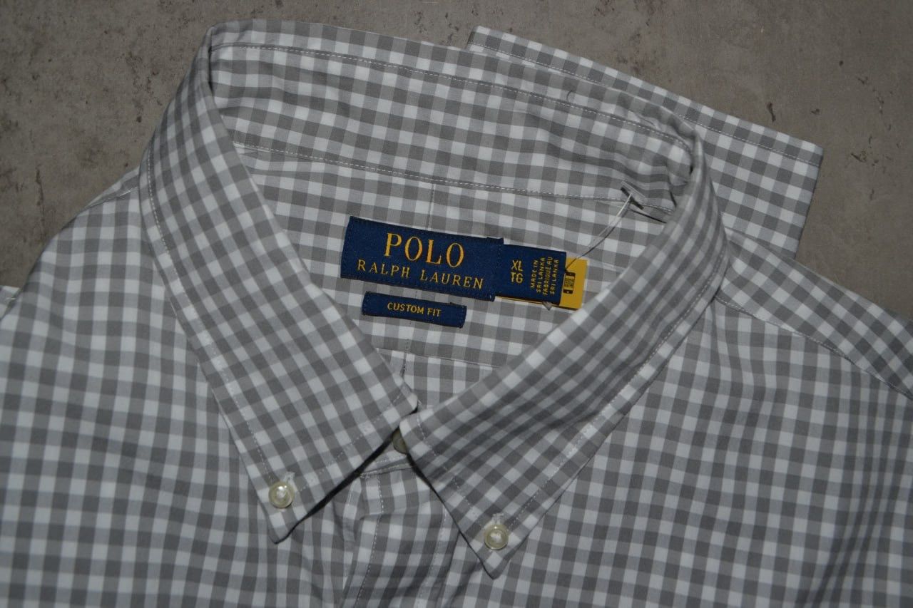 Polo Ralph Lauren Polo Ralph Lauren Custom Fit shirt Long Sleeve Gray size XL Size US XL / EU 56 / 4 - 7 Thumbnail
