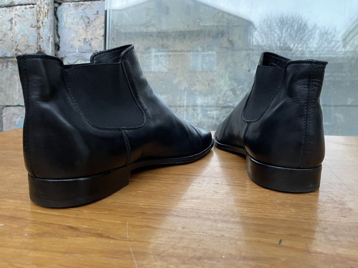 Tod's TOD's Avant Garde Black Leather Chelsea Boots Size US 9 / EU 42 - 7 Thumbnail