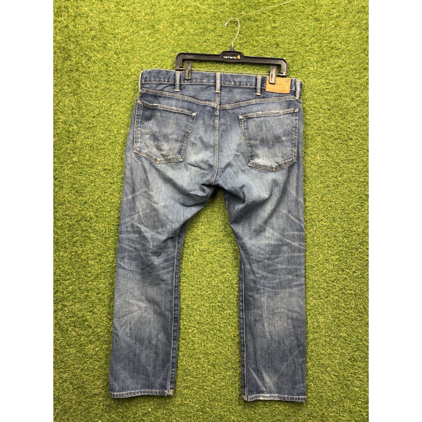 Polo Ralph Lauren Polo Ralph Lauren Jeans Mens 40x30 The Varick Slim Straight Leg Denim Casual Slim Size US L / EU 52-54 / 3 - 6 Thumbnail