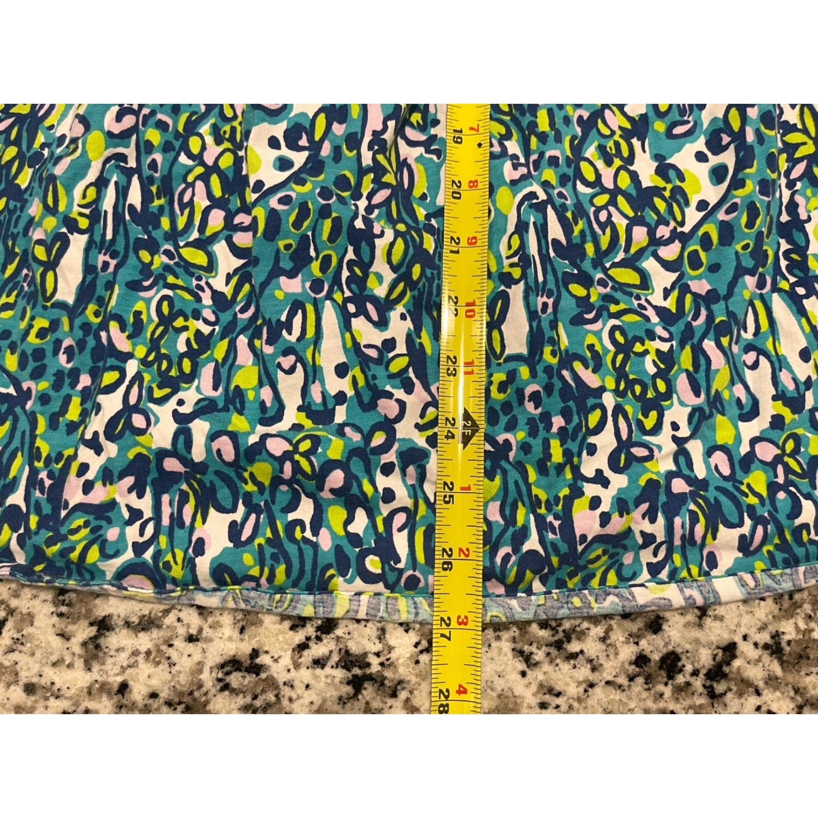 Lilly Pulitzer VINTAGE Lilly Pulitzer Windsor Sea Blue Its A Stretch Strapless Dress #82490 Sz Medium Size M / US 6-8 / IT 42-44 - 2 Thumbnail