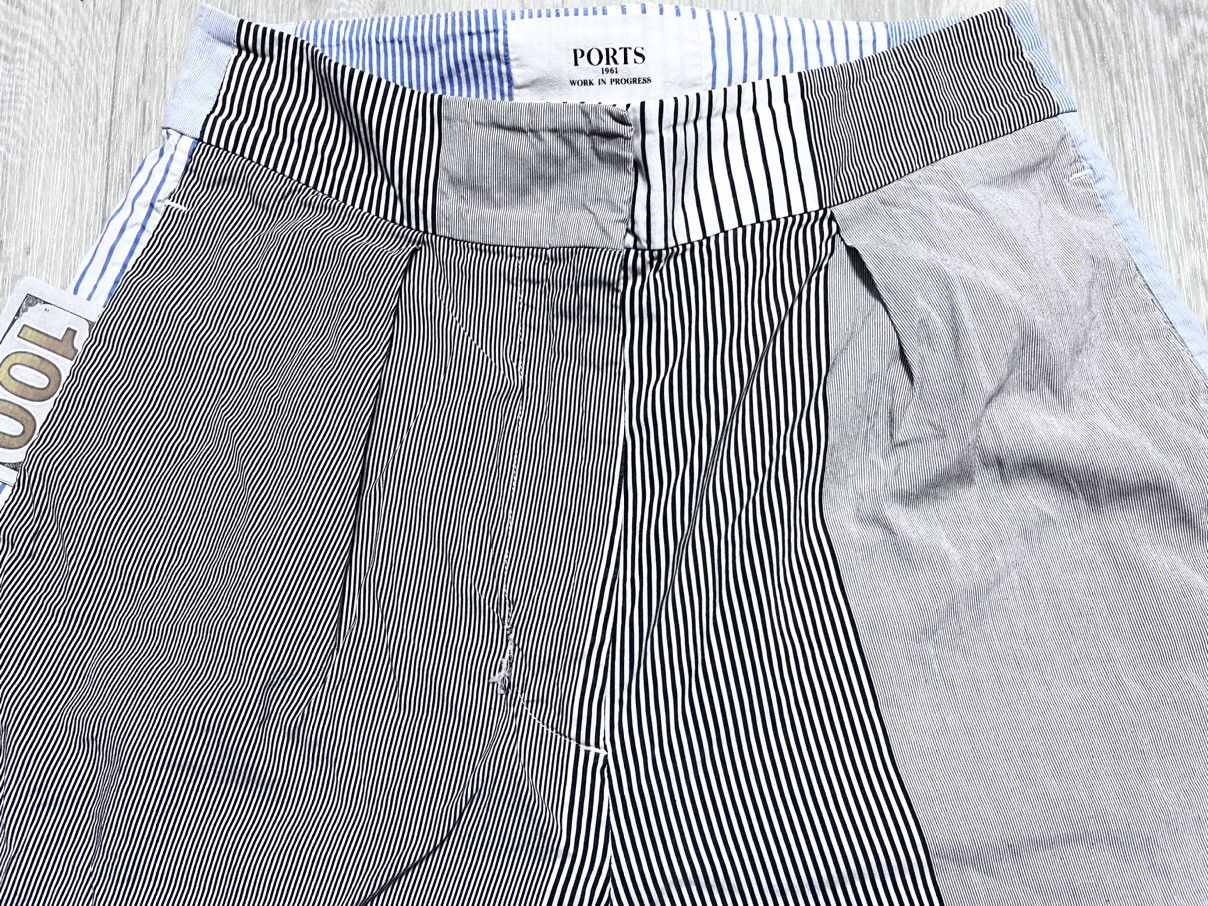 Ports 1961 Women’s Ports 1961 Patchwork Striped Trousers Pants Culottes Size 27" / US 4 / IT 40 - 14 Thumbnail