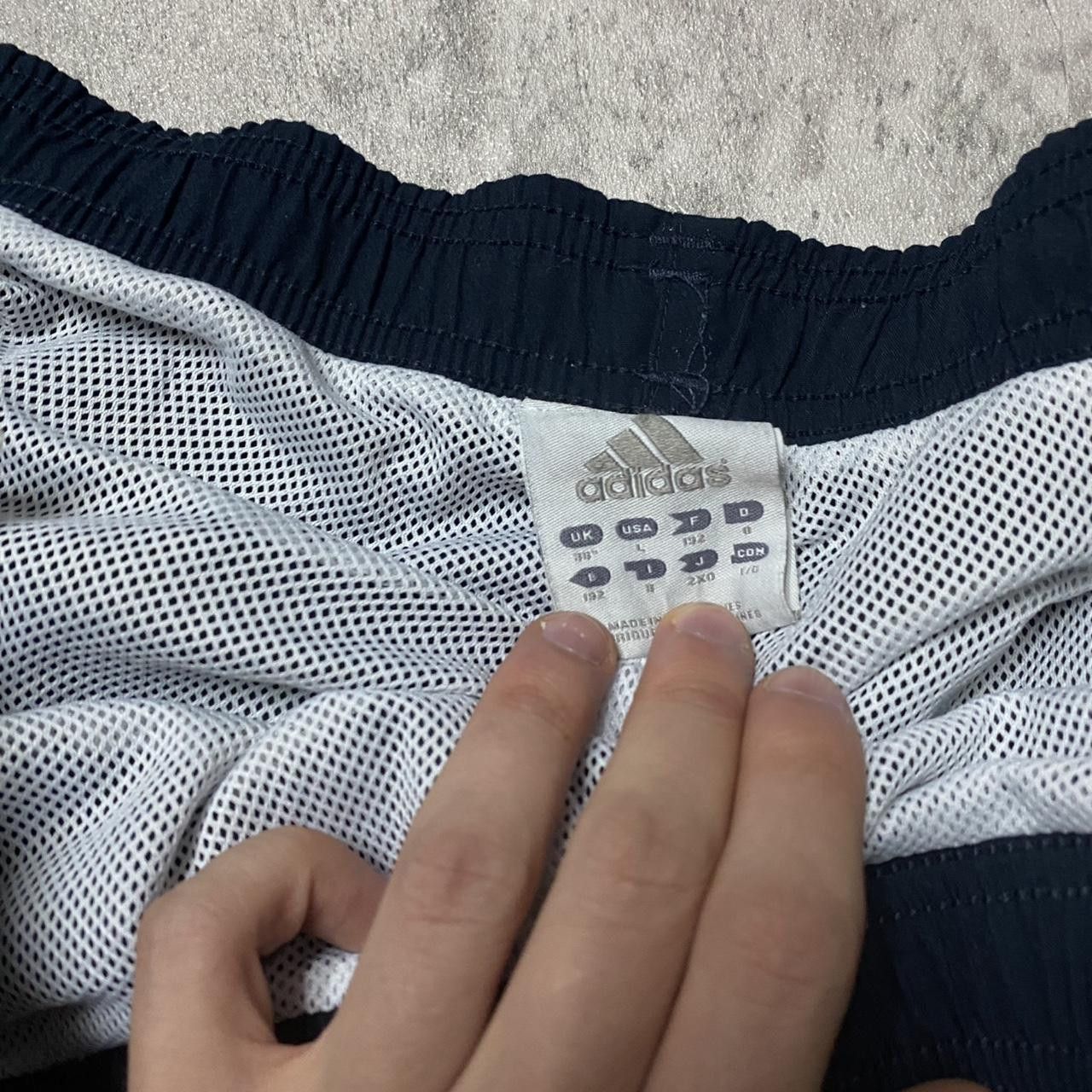 Adidas Navy and grey Adidas track pants sportswear Size US 36 / EU 52 - 3 Thumbnail