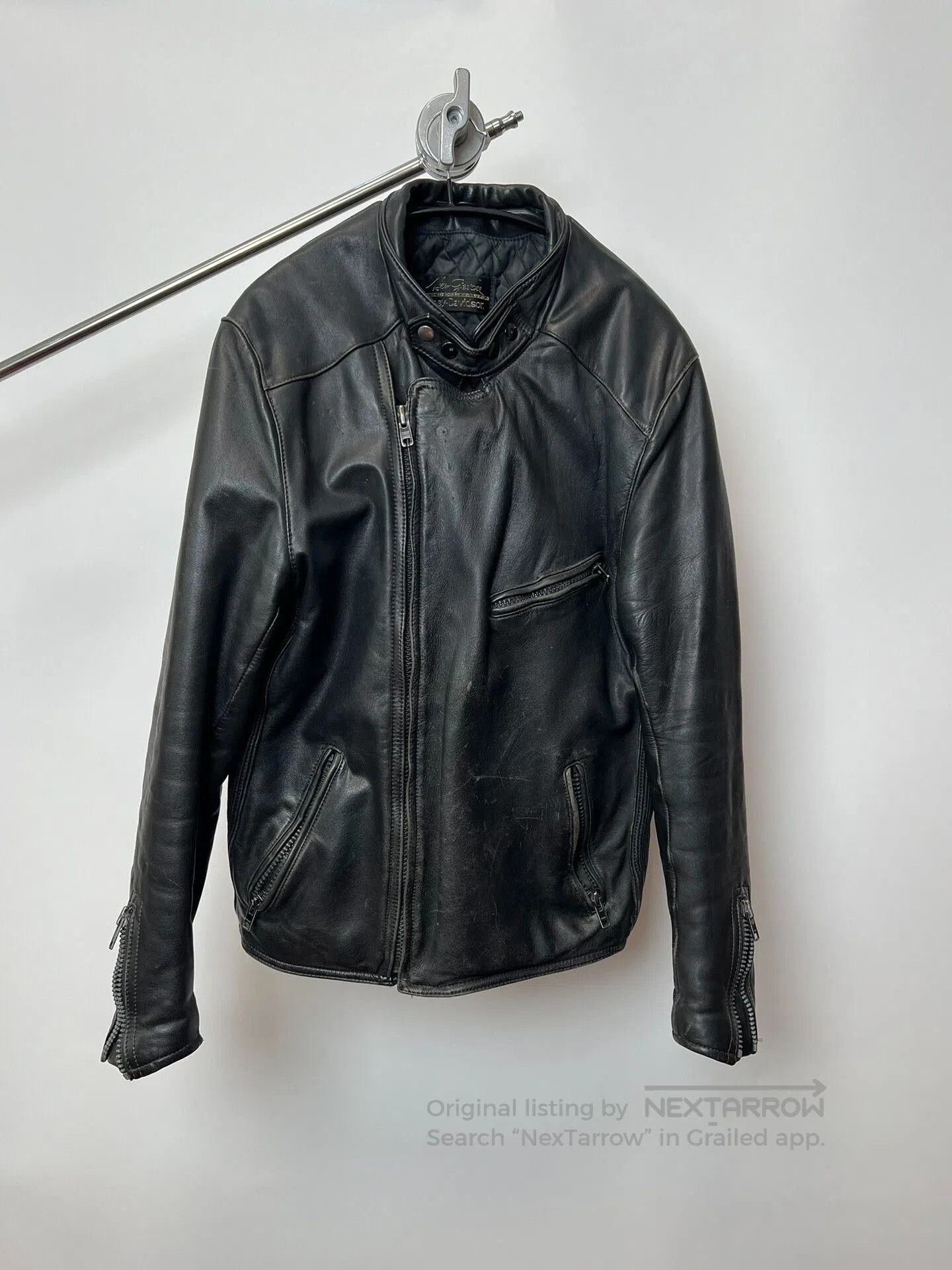 Harley Davidson Vintage Harley Davidson Leather Jacket. Size US L / EU 52-54 / 3 - 1 Thumbnail