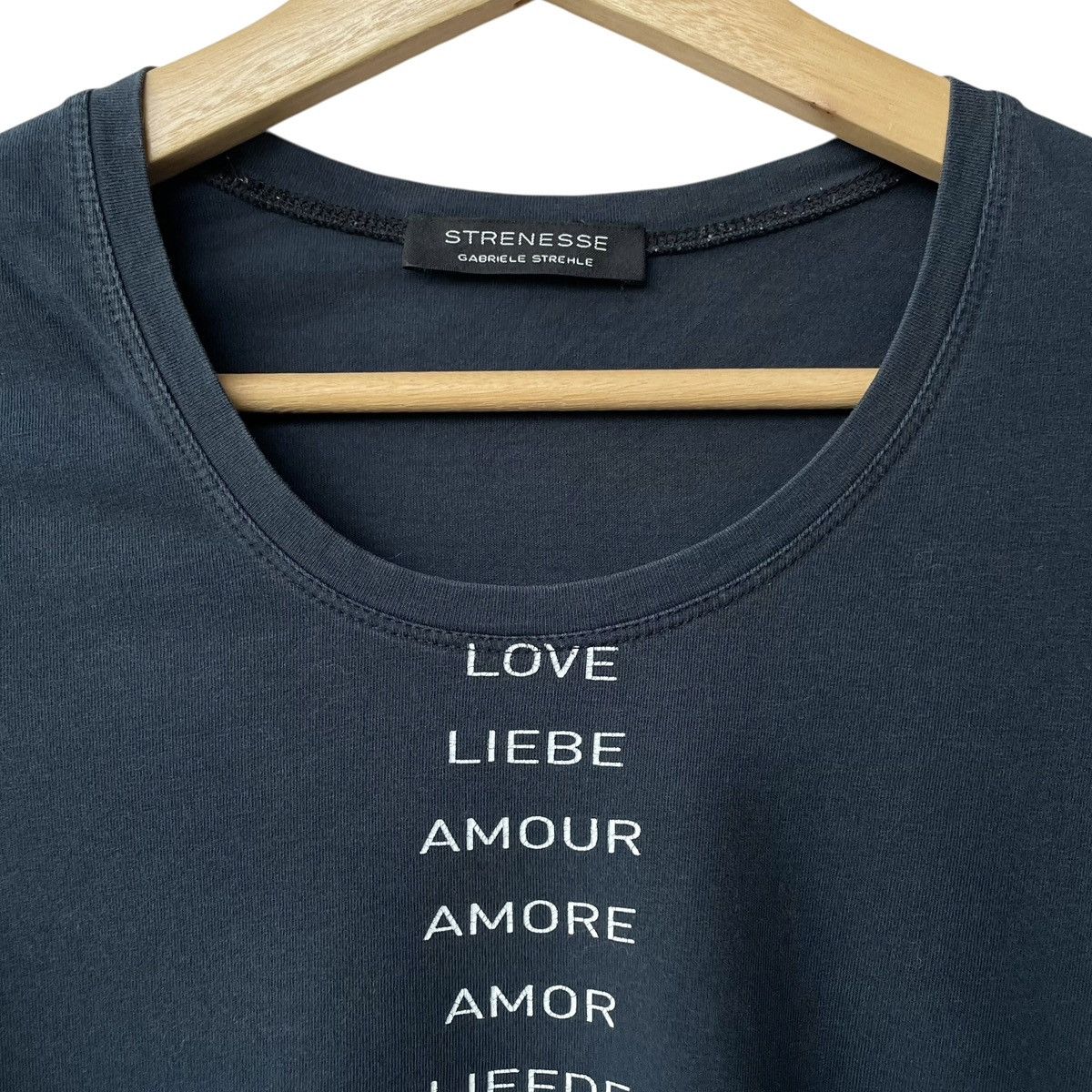 Designer Strehnesse By Gabriele Strehle Love Designer Baby Tee. Size XS / US 0-2 / IT 36-38 - 3 Thumbnail