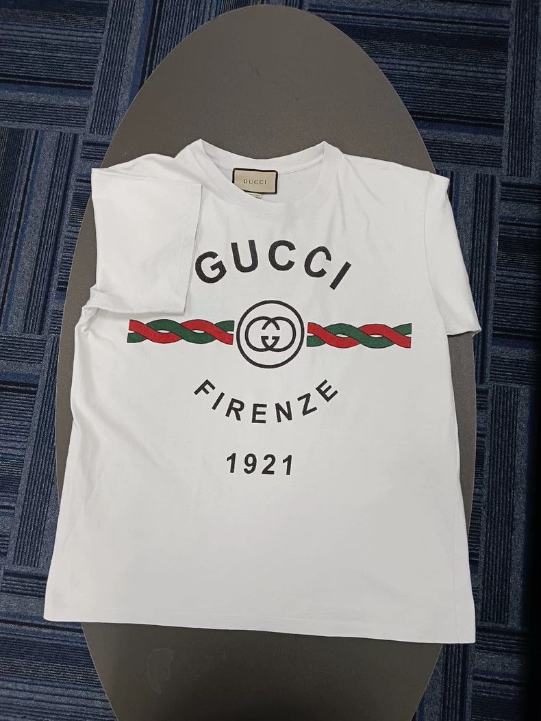Gucci Gucci 1921 series short-sleeved T-shirt 2504-Nextarrow Size US S / EU 44-46 / 1 - 1 Thumbnail