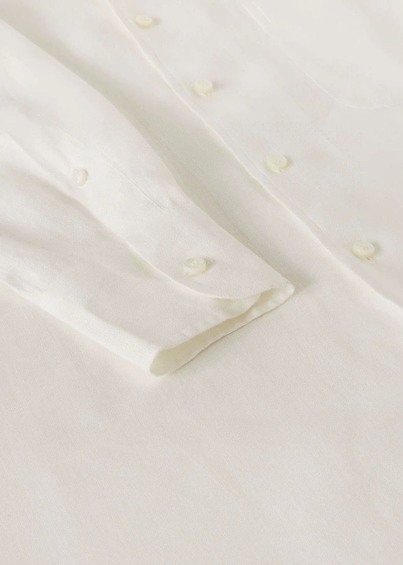 Loro Piana LORO PIANA Men's linen shirt Size US M / EU 48-50 / 2 - 8 Thumbnail
