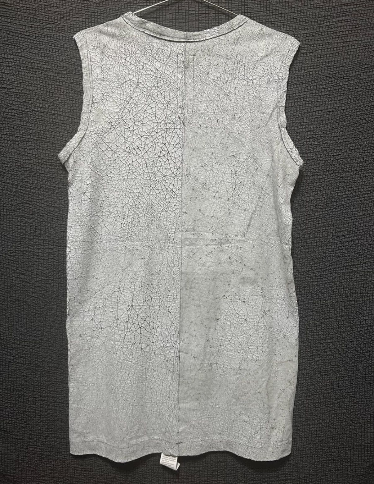 Rick Owens Rick Owens Mainline Cracked Coating Tank Top Base Layer Size US XS / EU 42 / 0 - 2 Thumbnail